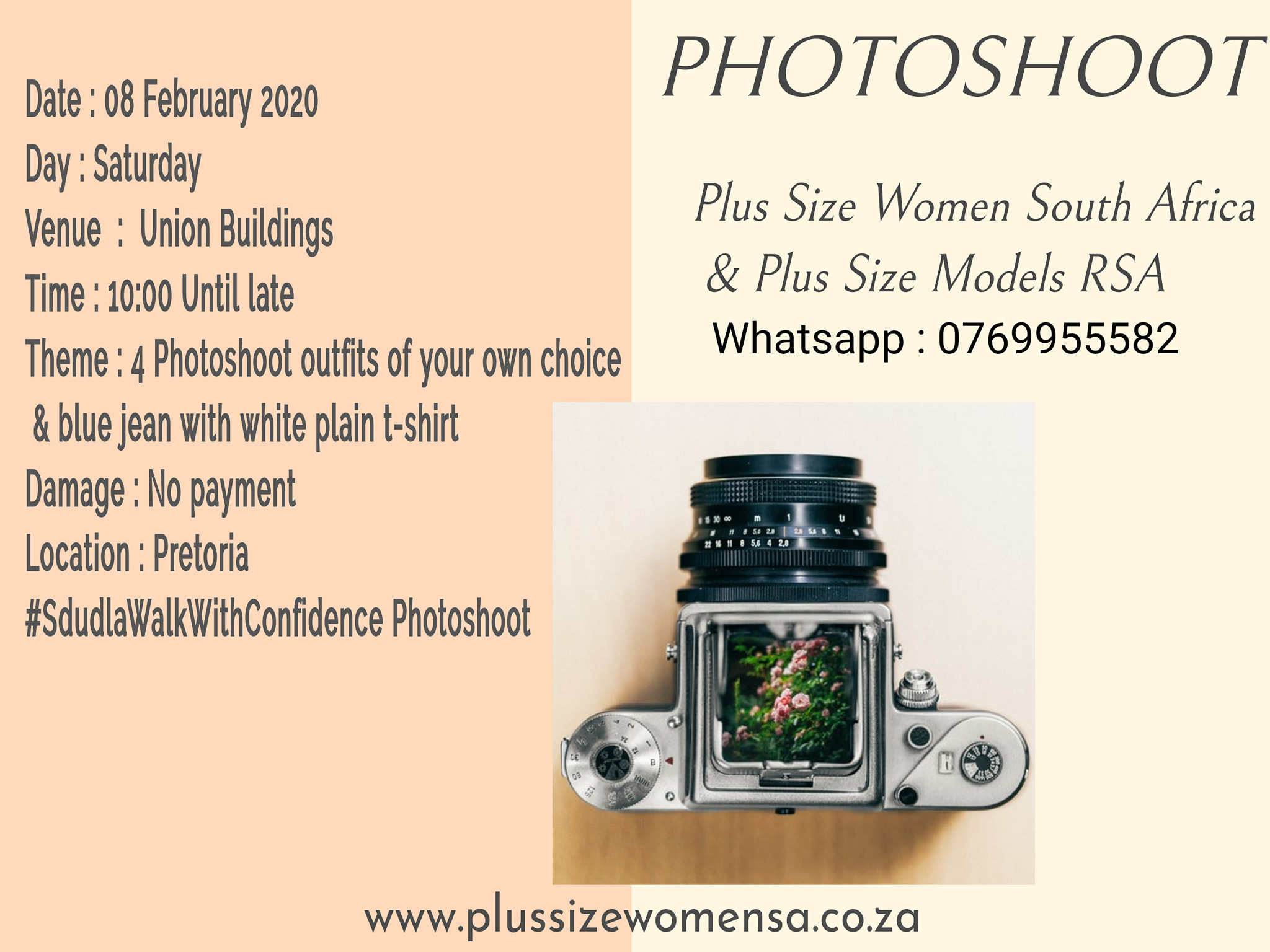 Good Afternoon Let's start a new... - Plus Size Models RSA | Facebook