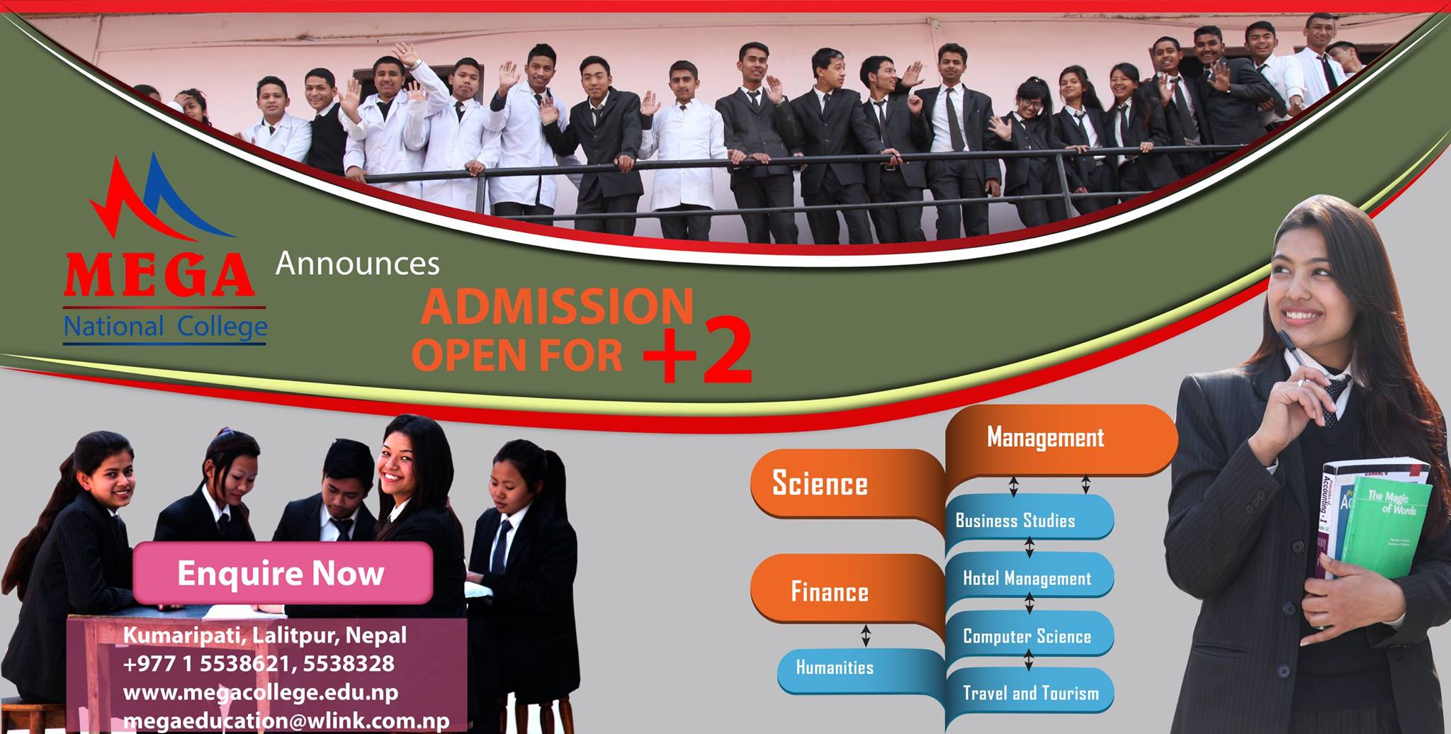 MEGA College - Mega College Announces Admission Open for +2 - Science ...