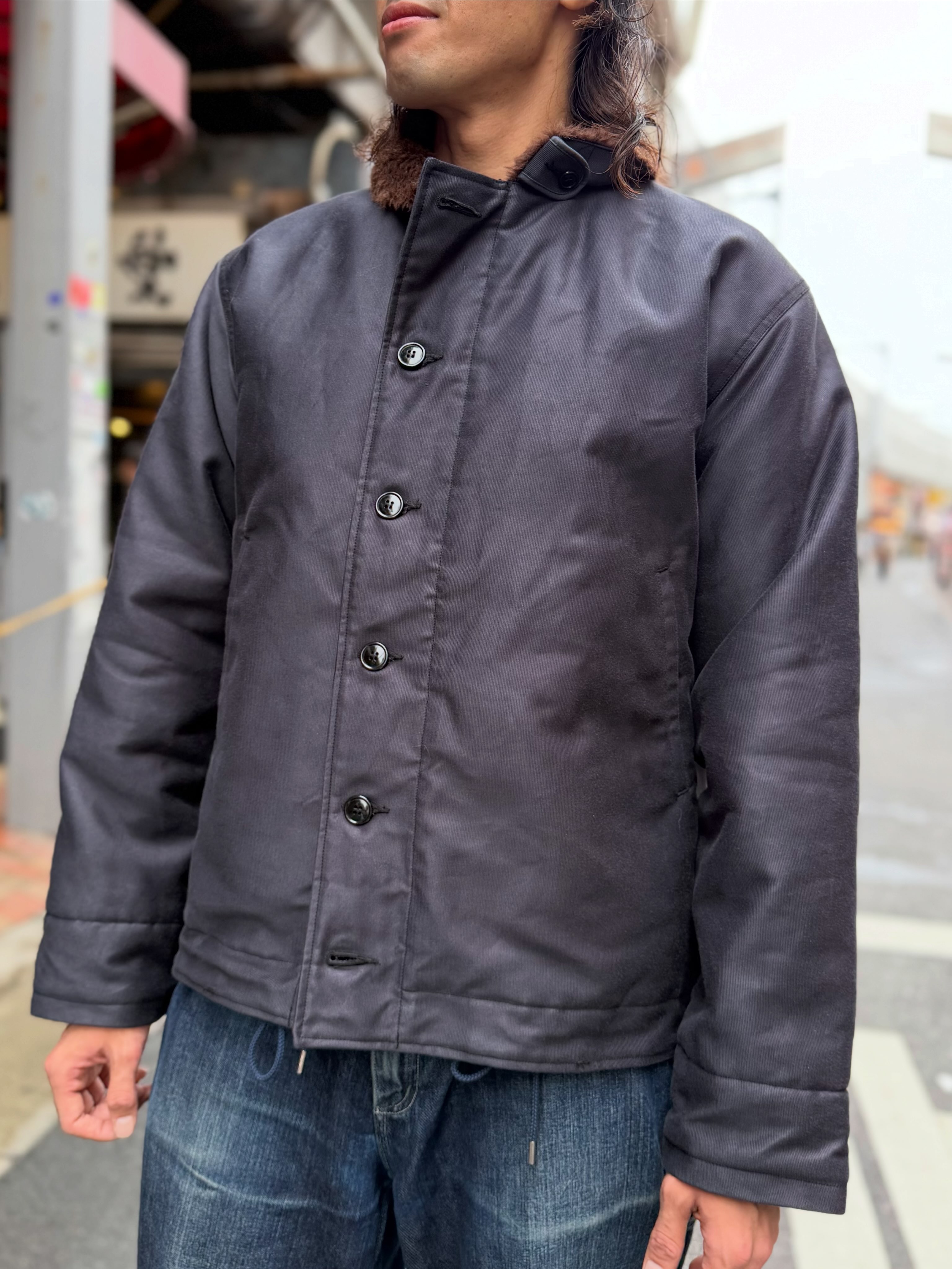 ONI DENIM 鬼デニム 15oz石川台デニム シンチバック ルーズストレート