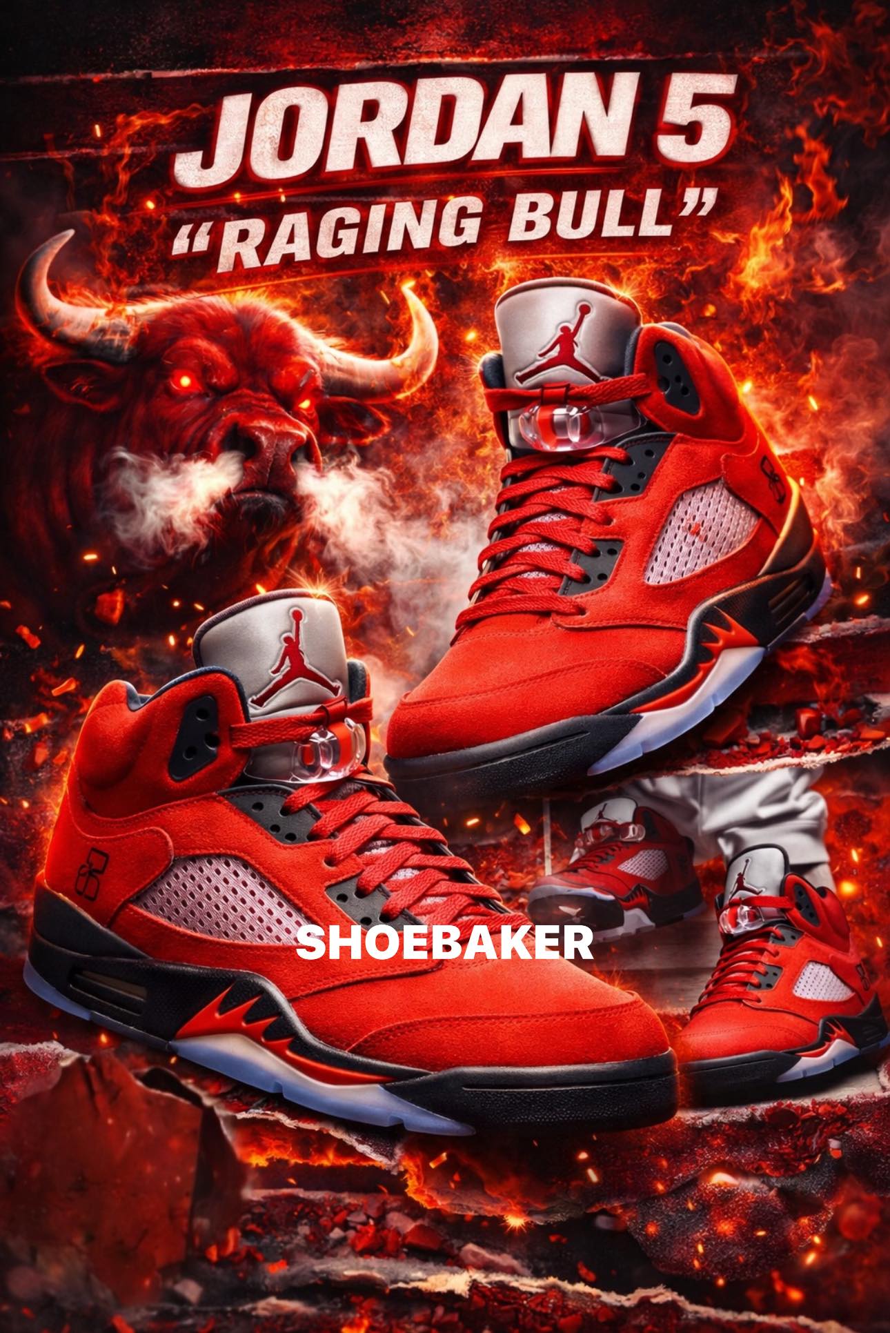 AIR Jordan 5 “Raging Bull” ? JORDAN 5 