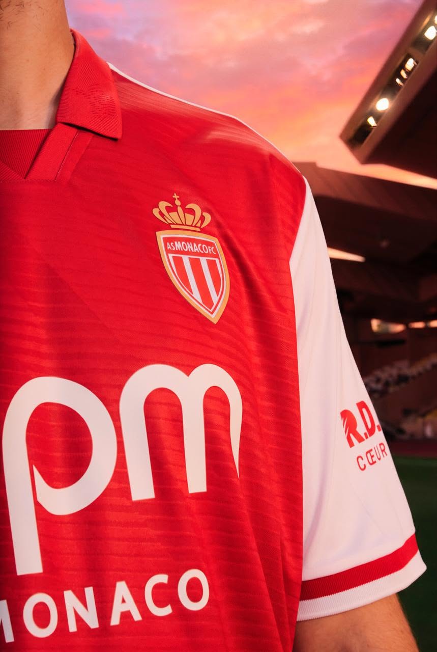 For the 2026-27 Ligue 1 season, AS Monaco's Home kit by Mizuno