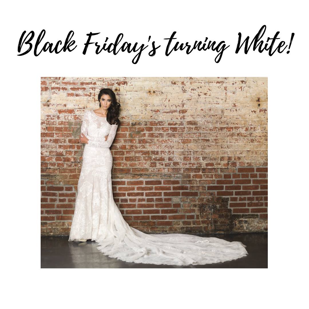 black friday wedding dress sale Who needs when you can have White Friday! Our White Friday Event will run from Friday 23rd November till Monday 3rd December and will feature a stunning selection of Size:28 Holiday Edit Long White Dress: Alyce