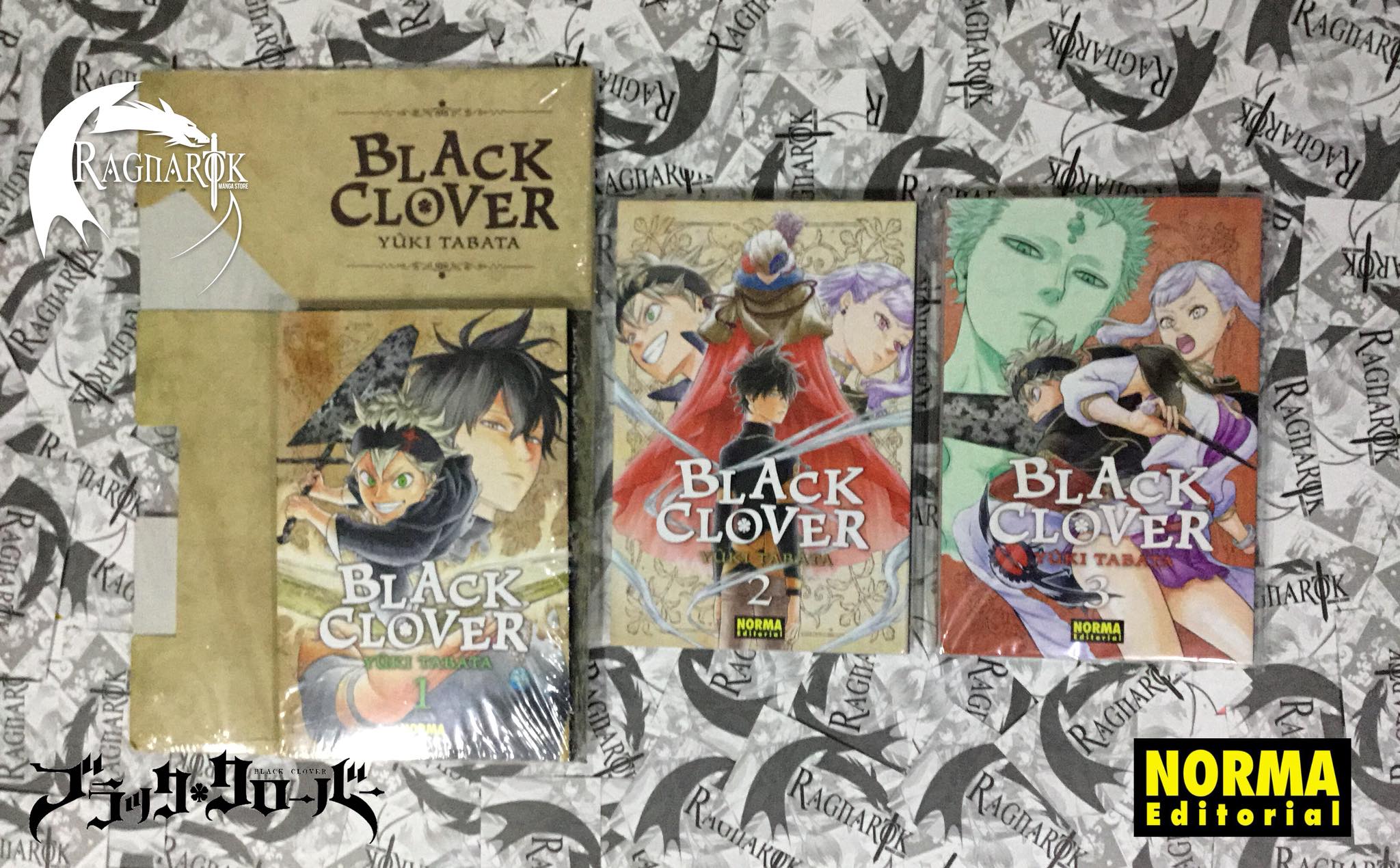 “Black Clover” Asta y Yuno son dos... - Ragnarok Manga Store