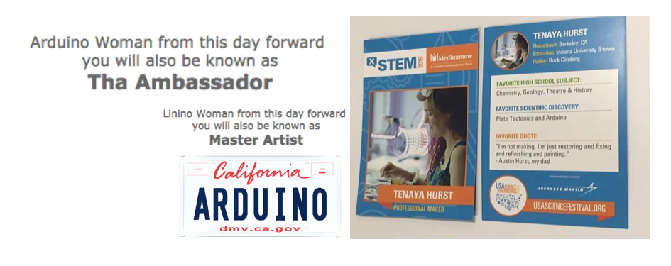 Arduino Woman | San Jose CA