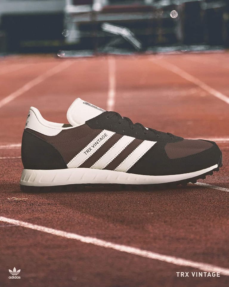 adidas brings back the iconic TRX. The adidas TRX Vintage Shoes