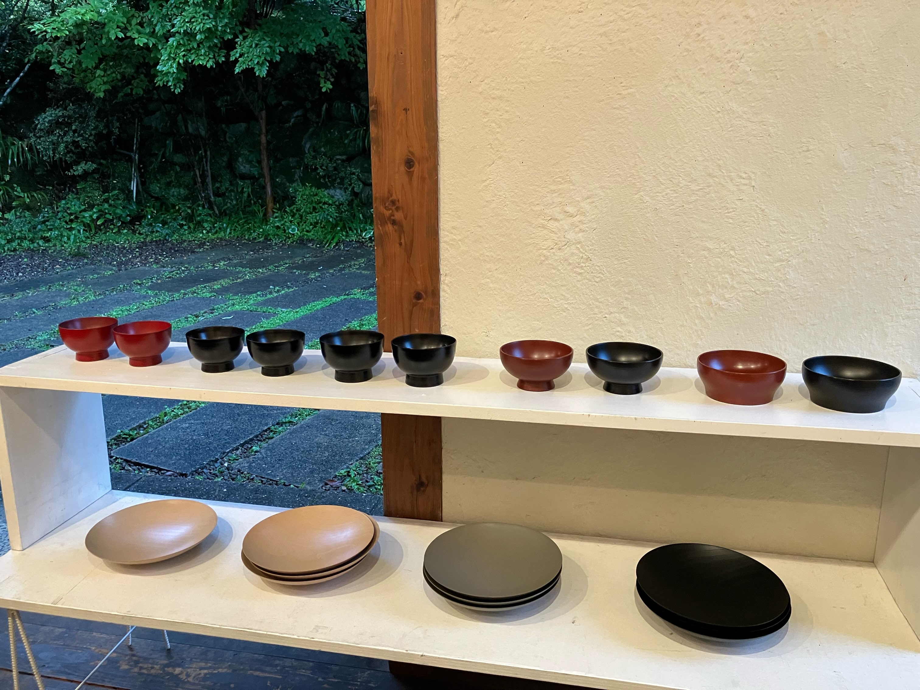 赤木明登　黒茶の小皿　輪島塗り 赤木さんの工房から届いた