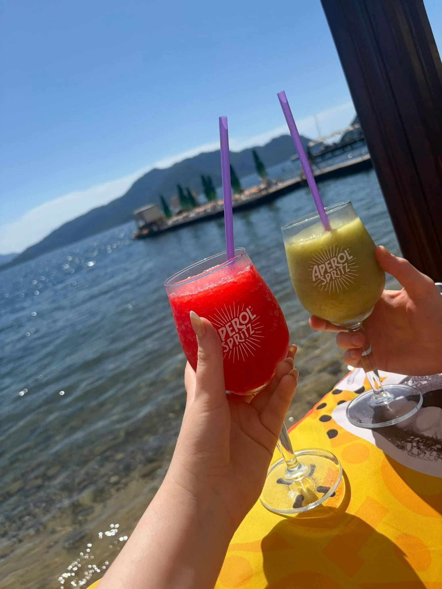 HEAVEN Beach bottomless brunch in Marmaris, Turkey