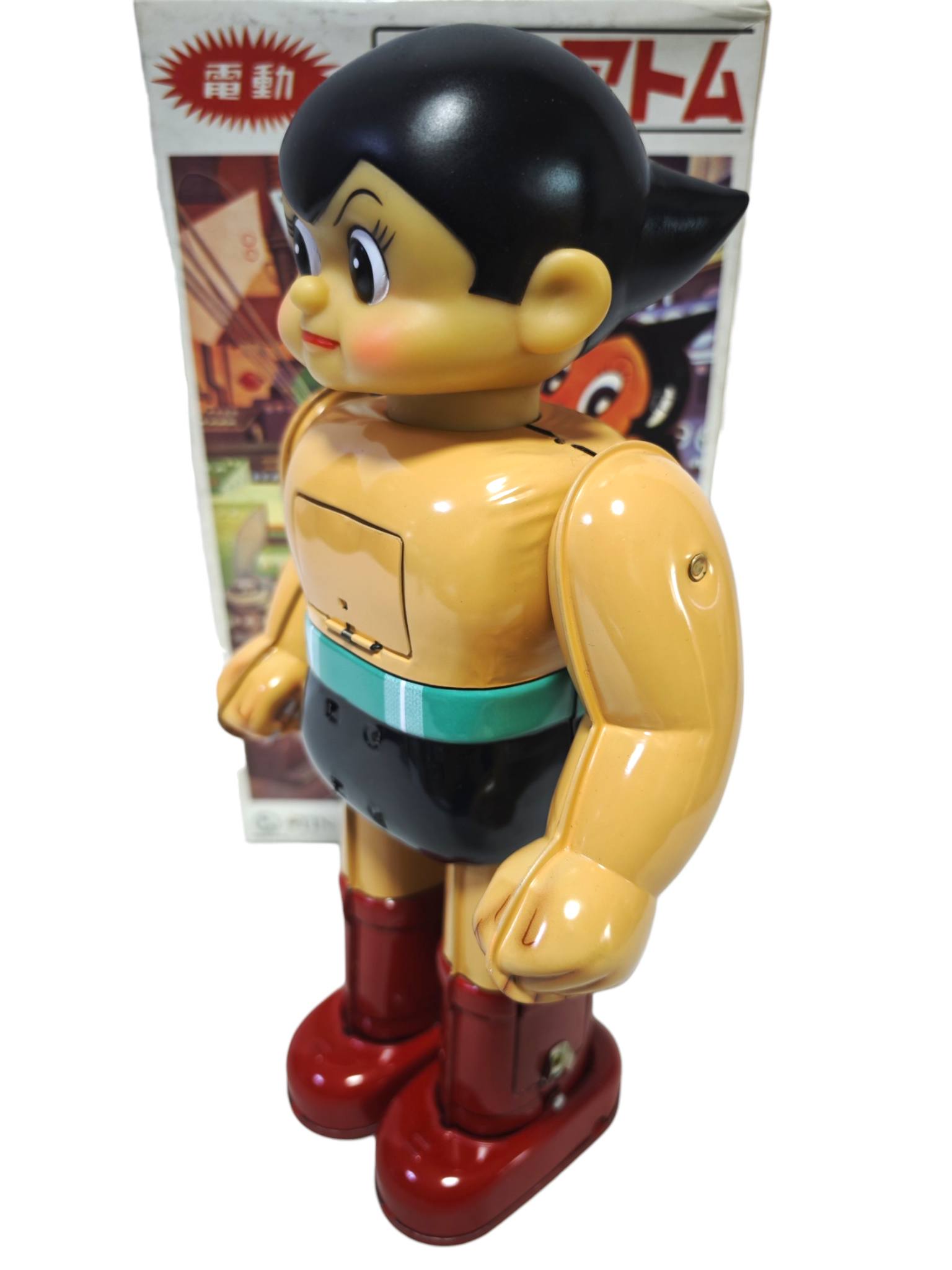 Mighty Atom Astro Boy Flapping Door Battery Operated Tin Toy(Osaka