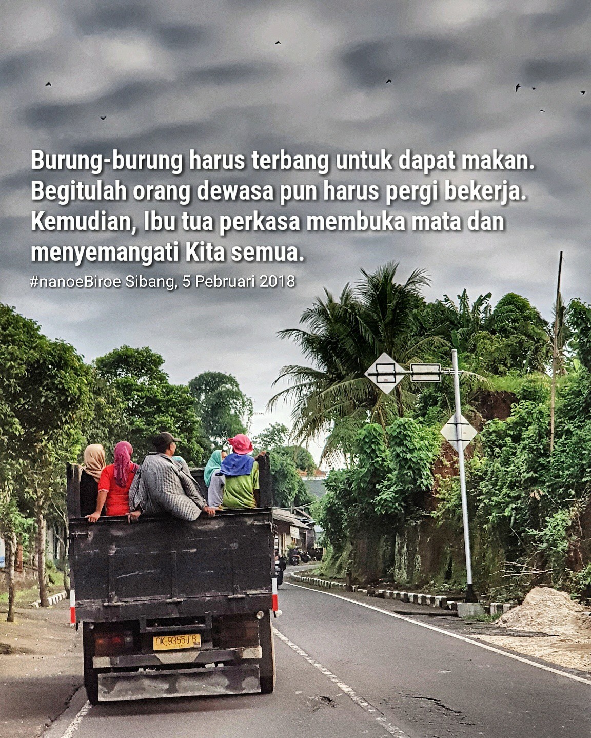 nanoe Biroe - Karena utk saat ini, pergi bekerja adalah...