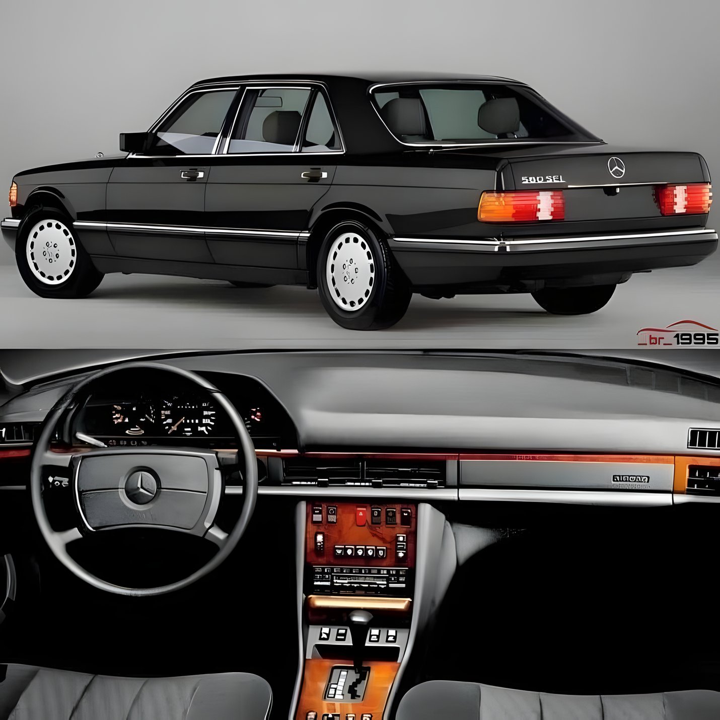 Mercedes-Benz S-Class 560 SEL (W126) classic features