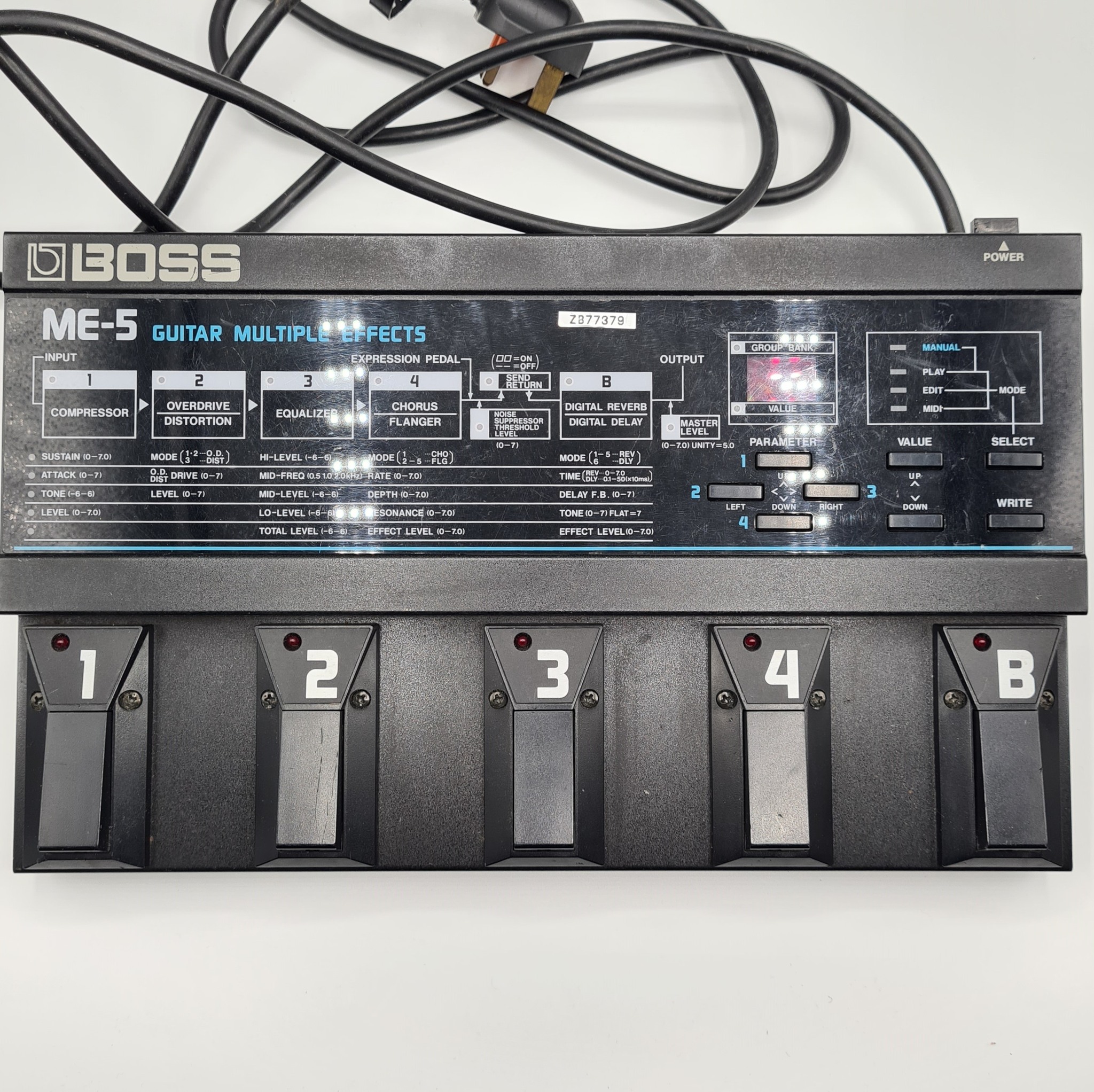 Boss BE-5 multi-effects pedal review