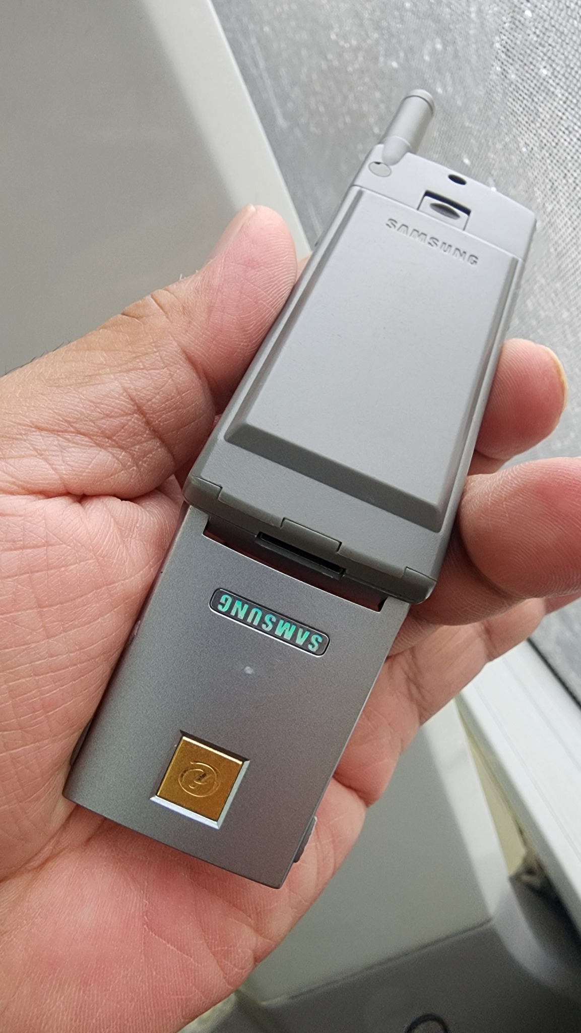 Samsung Anycall ストレート型携帯電話 本体 24年前 2001 Samsung Anycall SGH-N288 0ο o Taill 星期四 功能来電話