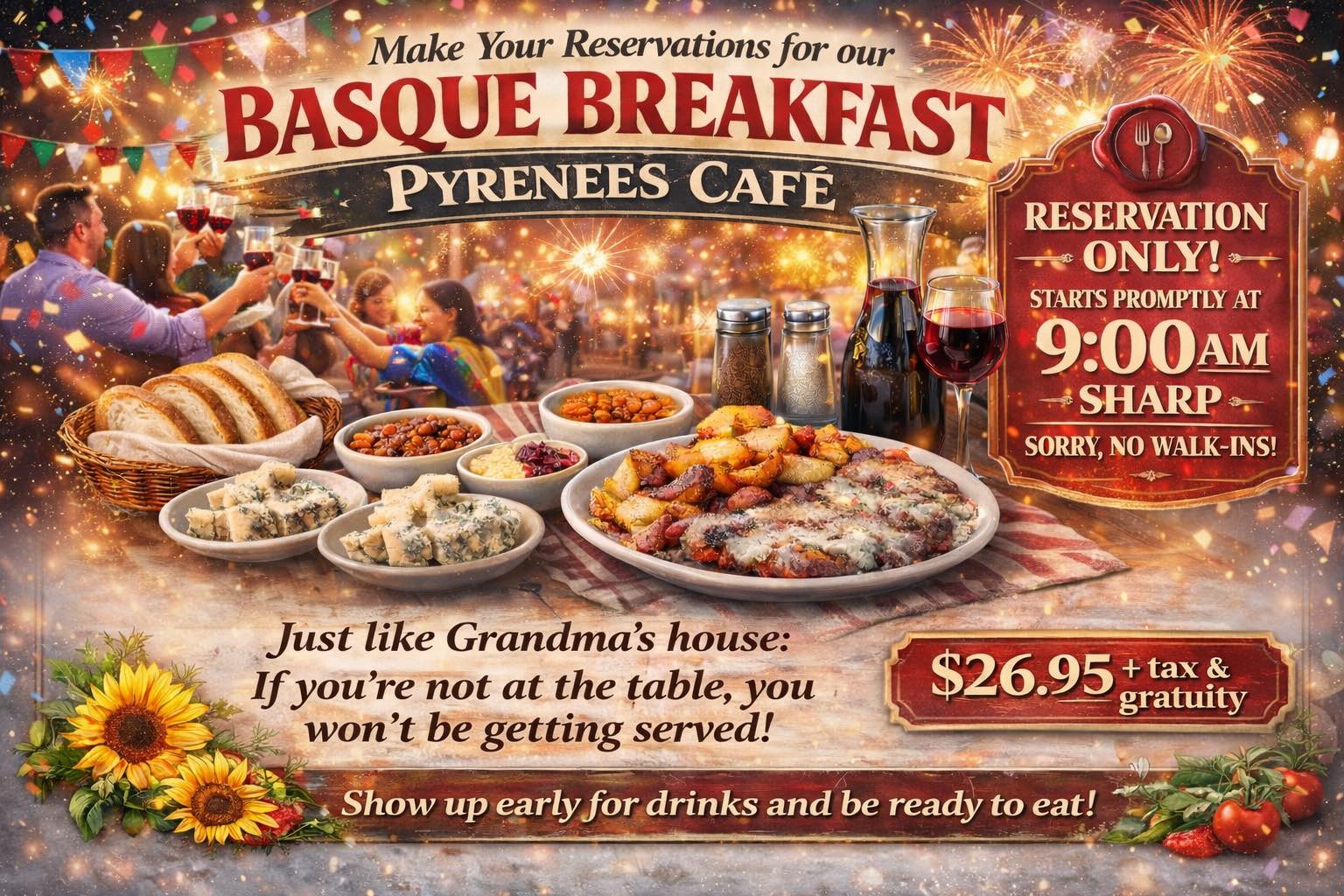 Pyrenees Cafe | Bakersfield CA