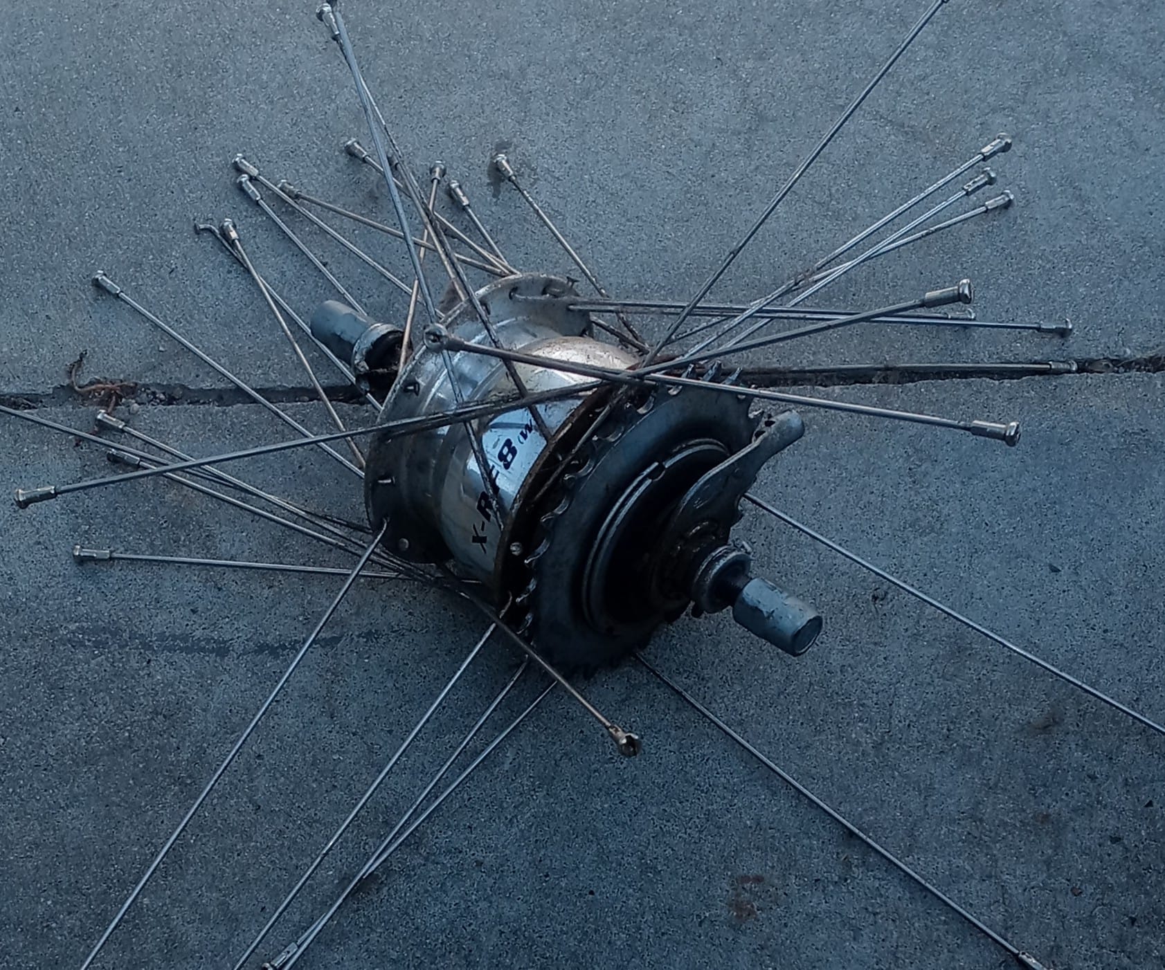 Hi everyone, is it possible to fit a RX-RF5 (Sturmey Archer 5 