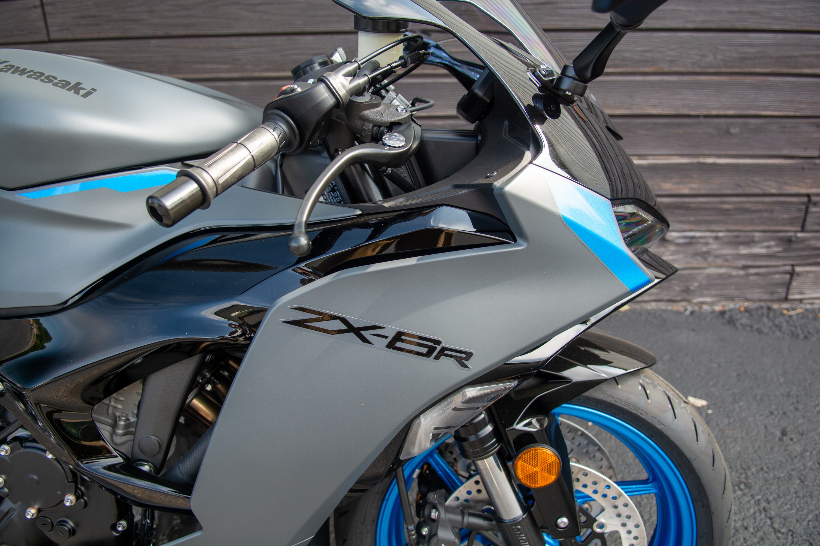 Sharp, fast, and built for the track. The Kawasaki ZX6R brings