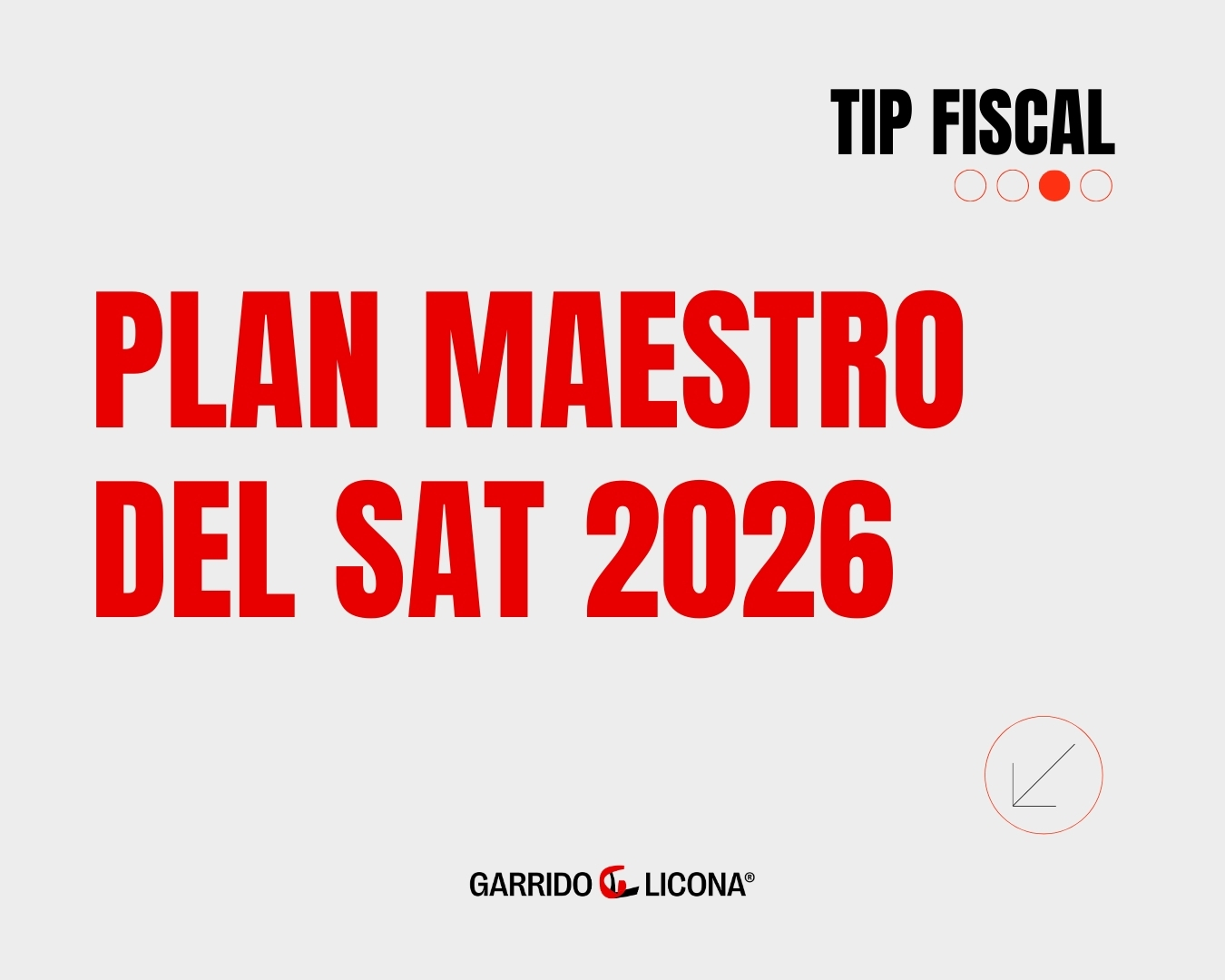 Garrido - El SAT presentó su Plan Maestro 2026 con una meta histórica ...