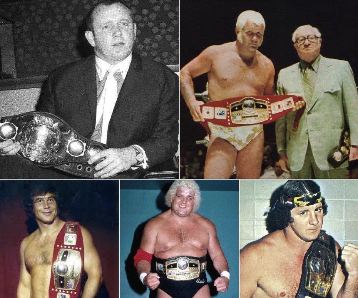 Only six wrestlers held the NWA World Title in the 1970s. They are