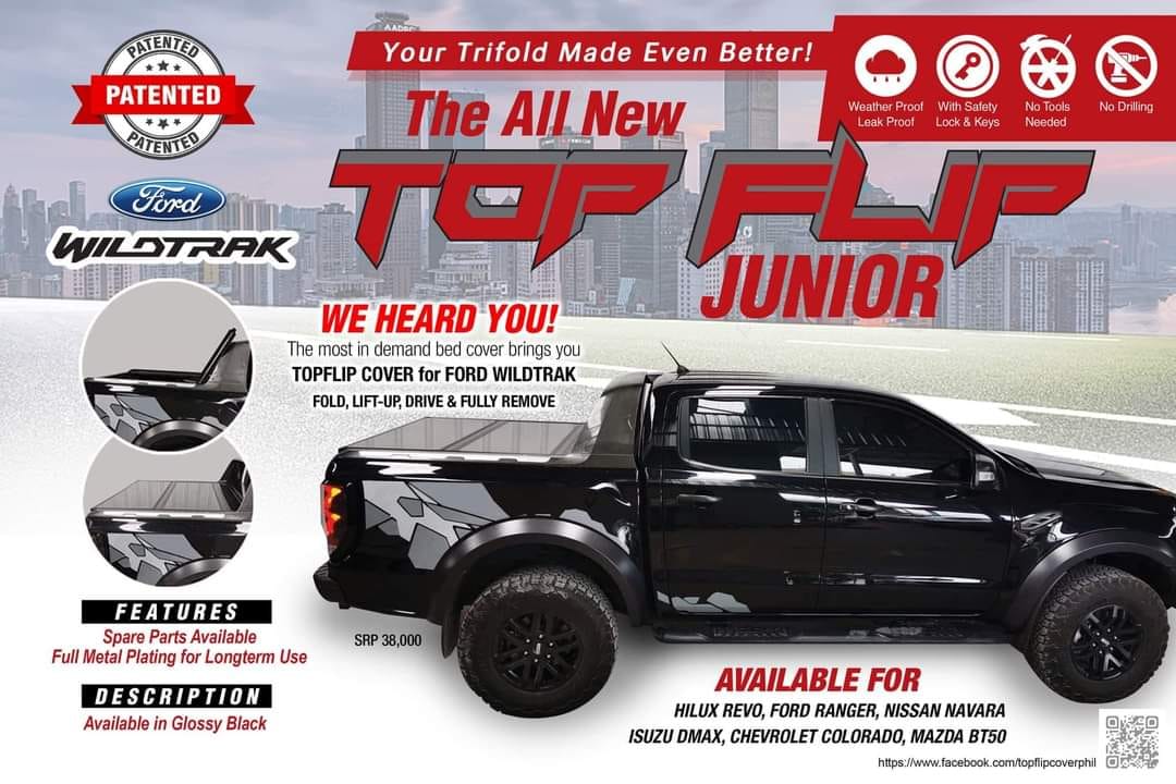AVAILABLE ON HAND! 💥TOPFLIP JUNIOR FOR FORD RANGER WILDTRAK💥 📍FEATURES ...