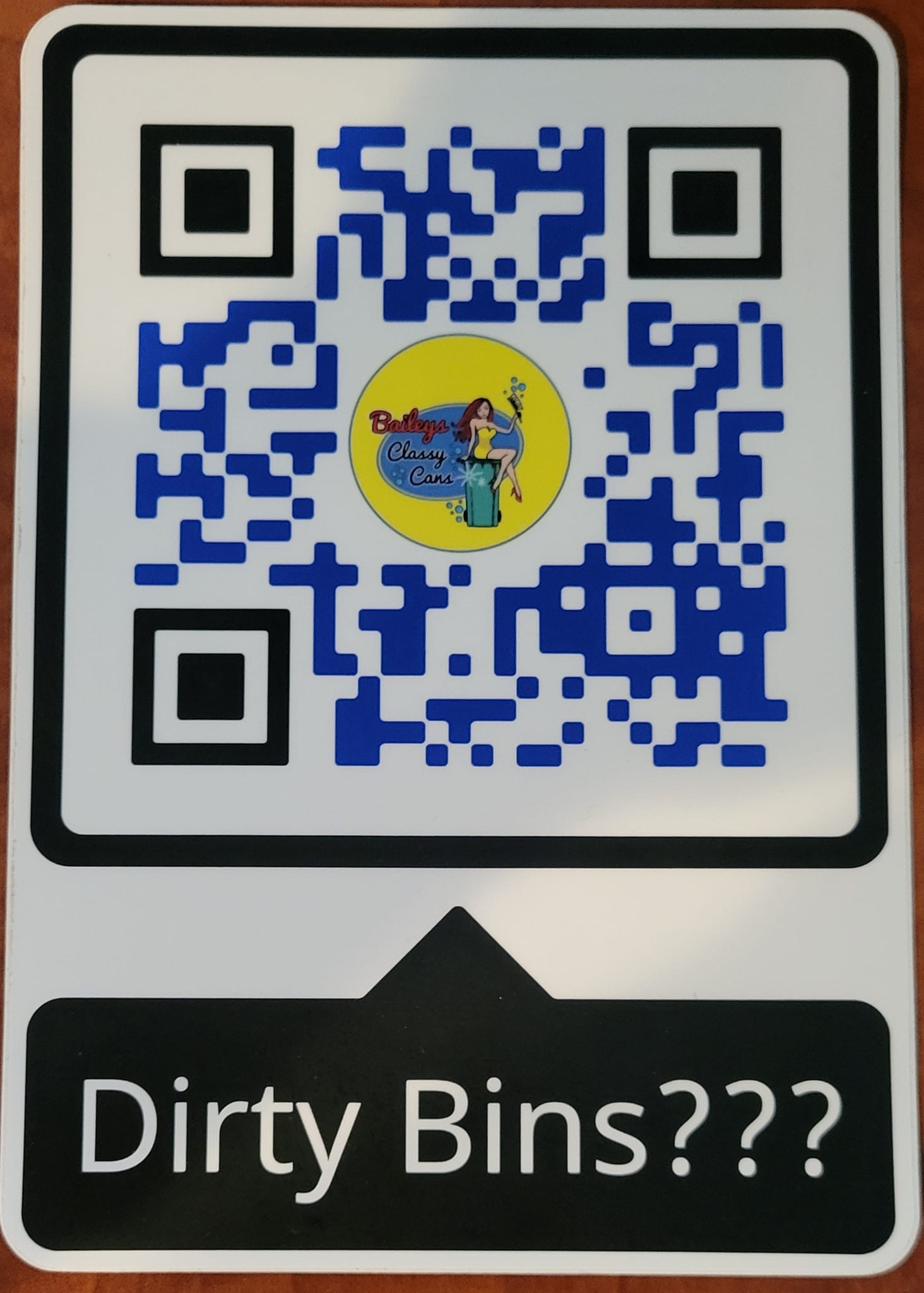 Scan our QR code to schedule your... - Baileys Classy Cans | Facebook
