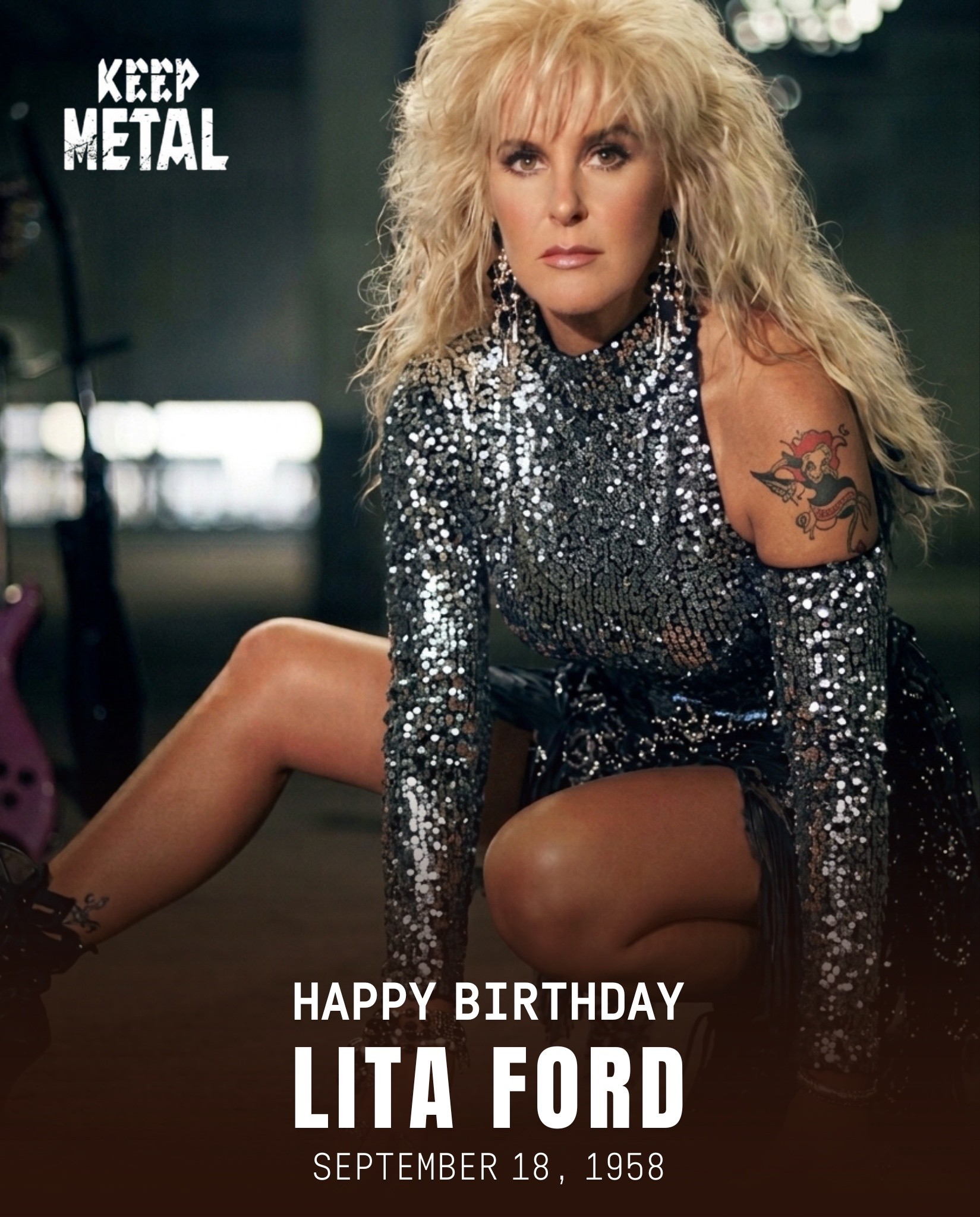 Happy 68th Birthday, Lita Ford! ⠀ Lita Ford (Lita Rossana Ford