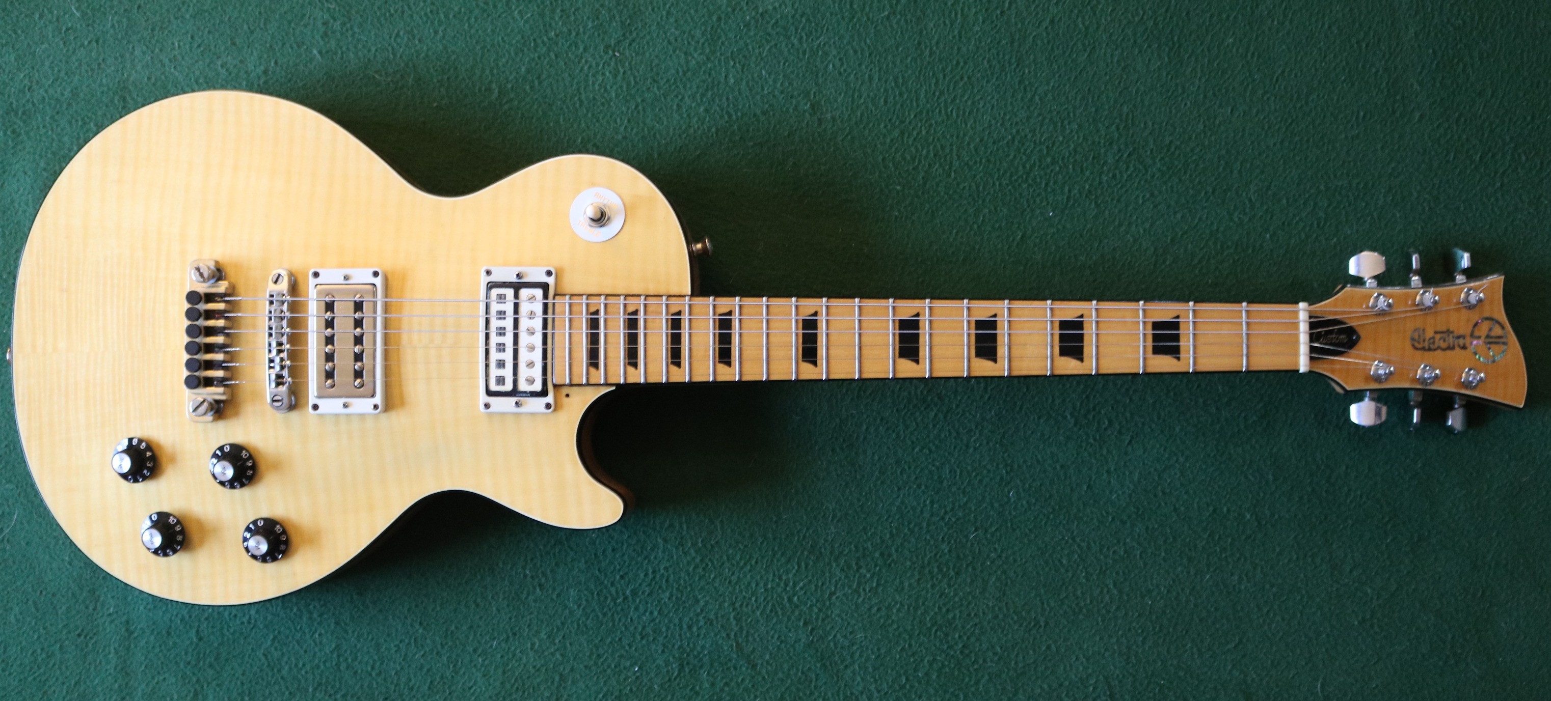 1987 Tokai SD653 Custom Edition Model. Nice Dark R/W Slab-Board