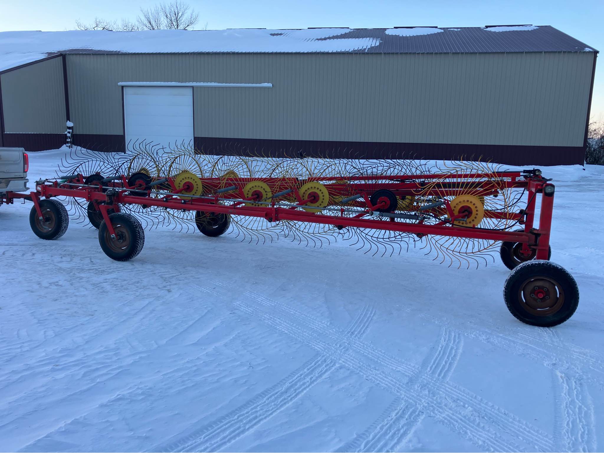 For sale: Enrossi 14 wheel hay rake - Wheelbarrows, Carts & Wagons ...