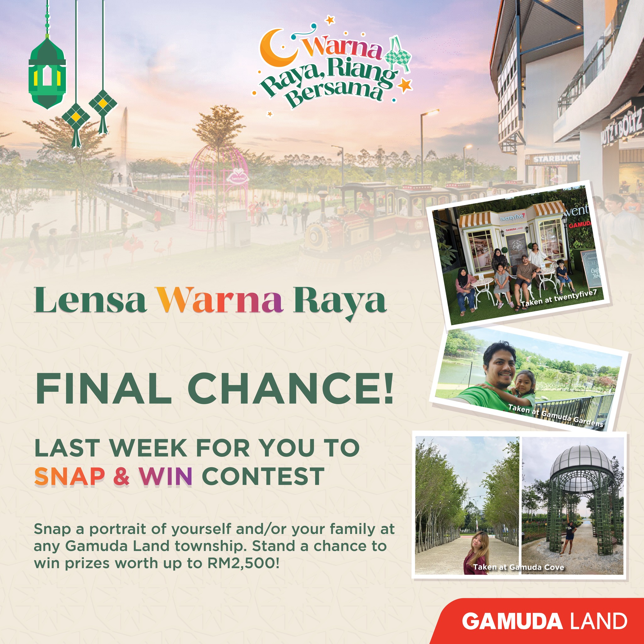 Gamuda - 📸 Final Week Alert – Lensa Warna Raya Photo Contest! 🌈 Strike ...