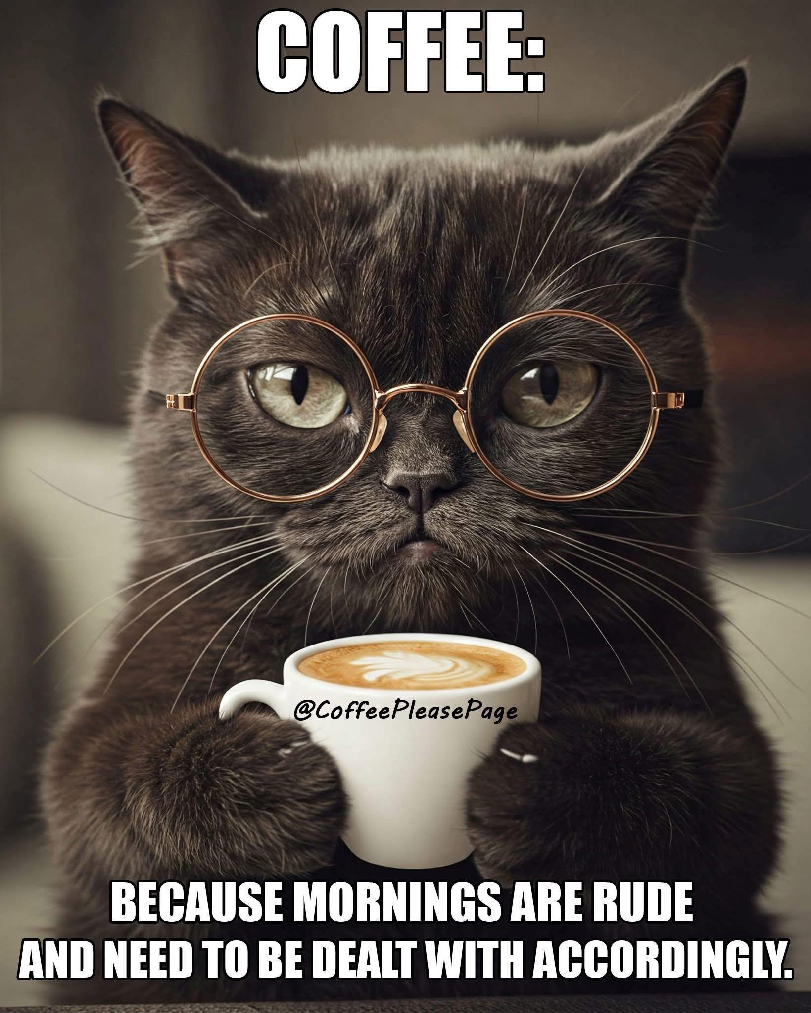 Good morning. I have 15 minutes before I can have my first cup of