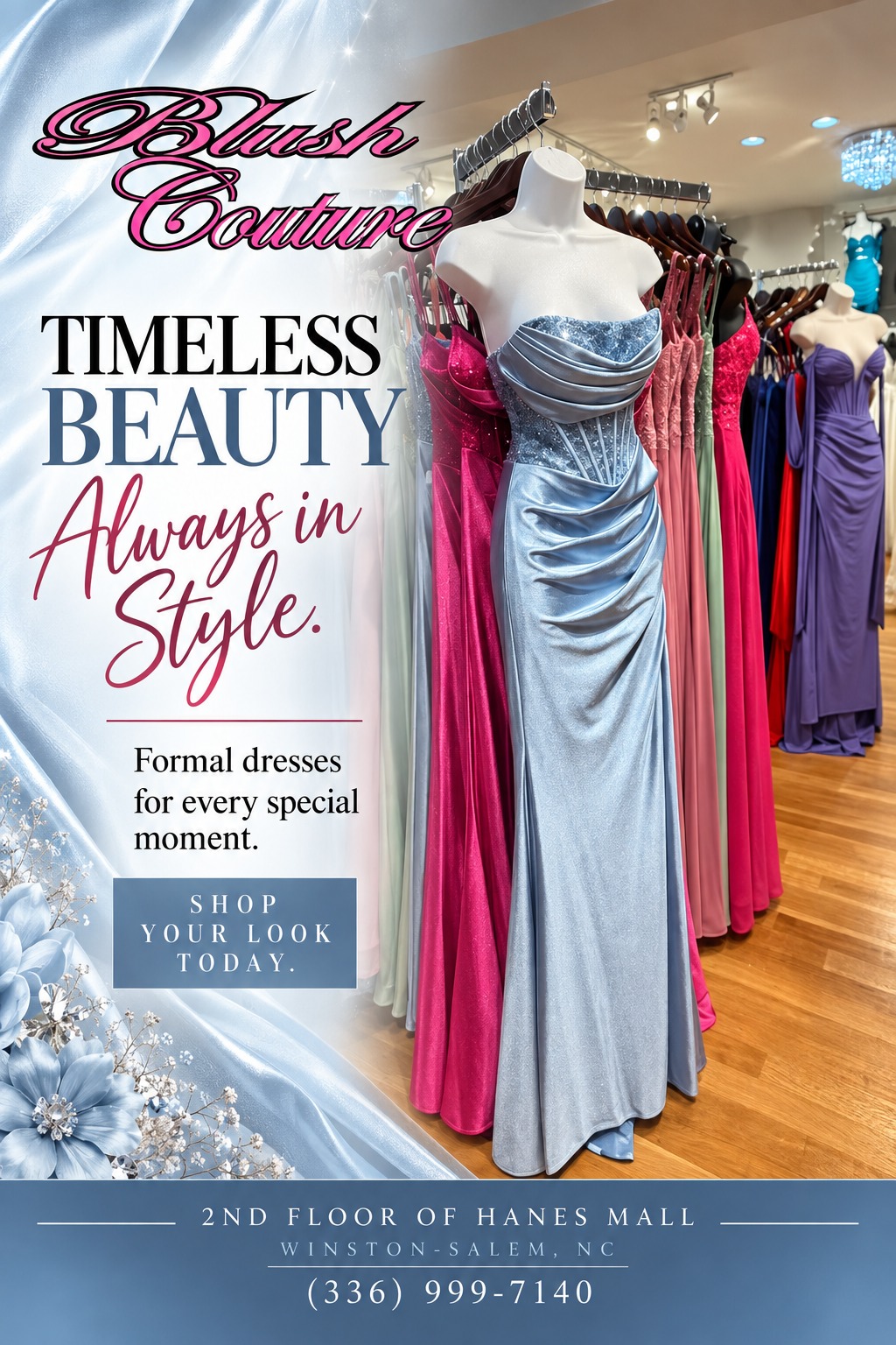 formal dresses winston salem nc Blush Couture dress stores near me formal