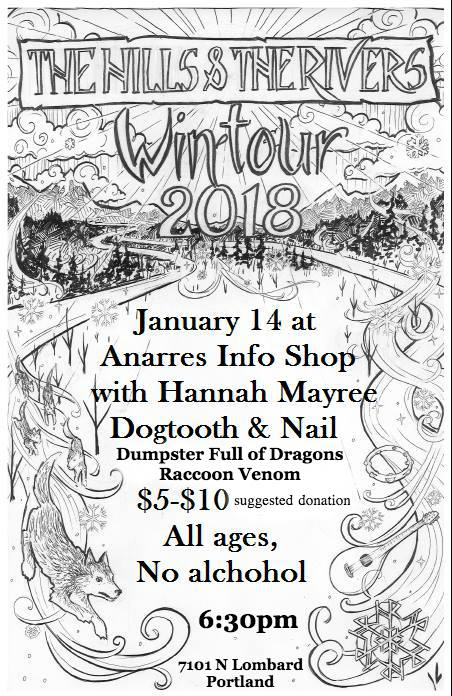 The Hills and the Rivers — Anarres Infoshop & Community Space, 2018-01-14