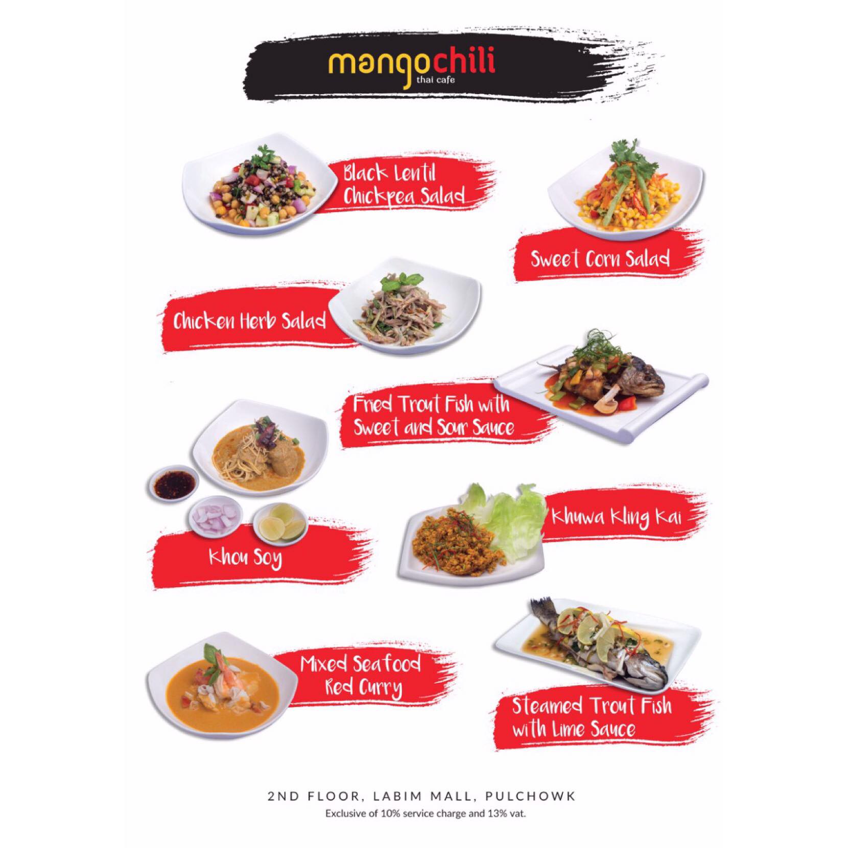 Mango Chili Thai Cafe Introducing Our New Menu At Mango Chili Thai Cafe Everyone Is Invited We Are Located At Second Floor Labim Mall Pulchowk Lalitpur Facebook