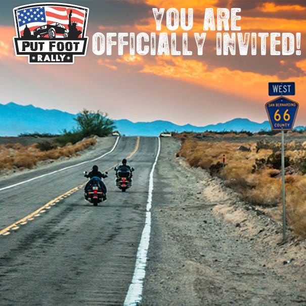 Put Foot Rally USA - Home