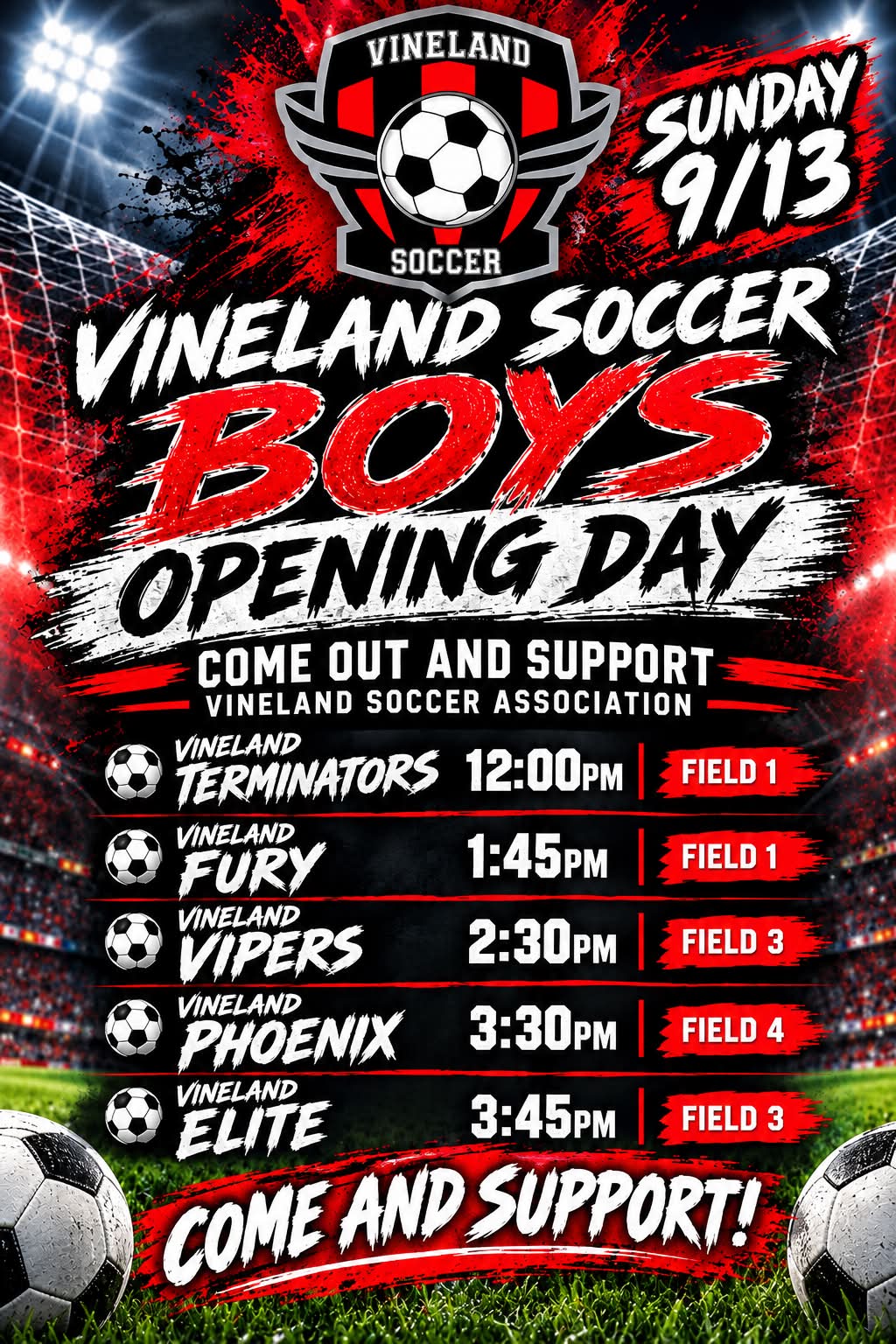 Vineland Soccer Association | Vineland NJ