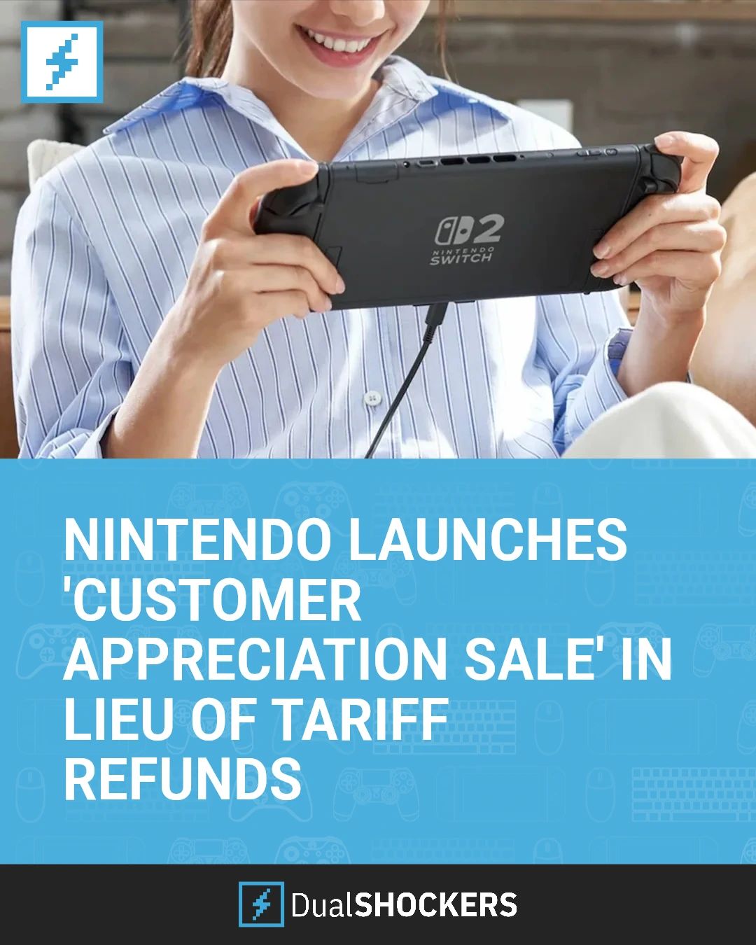 Nintendo Switch customer appreciation sale instead of tariff refunds