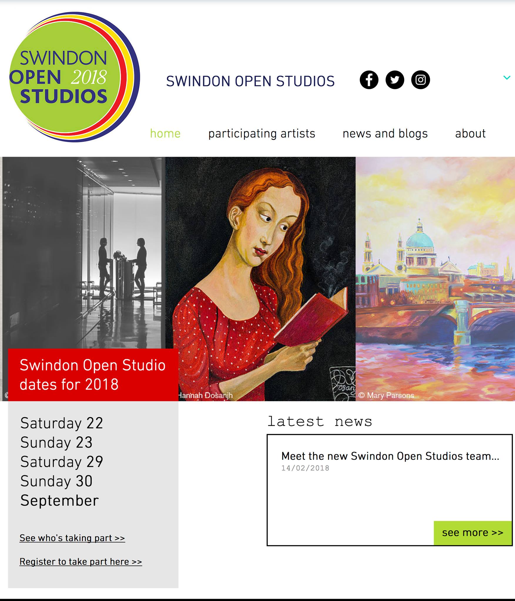 Our SOS page will become active... - Swindon Open Studios | Facebook
