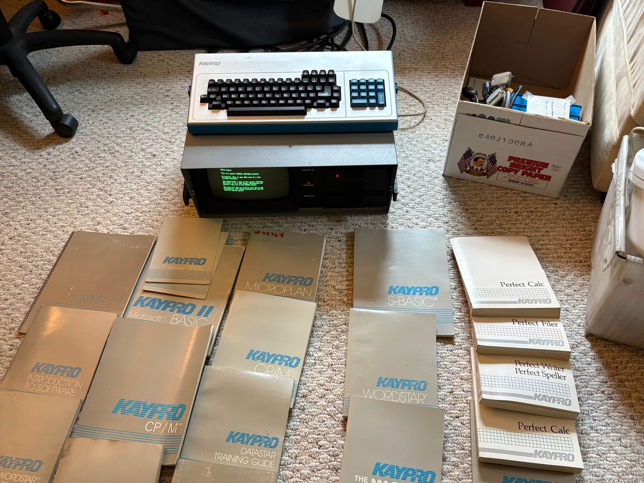 Kaypro II Computer - Desktop Computers - West Newbury, Massachusetts ...