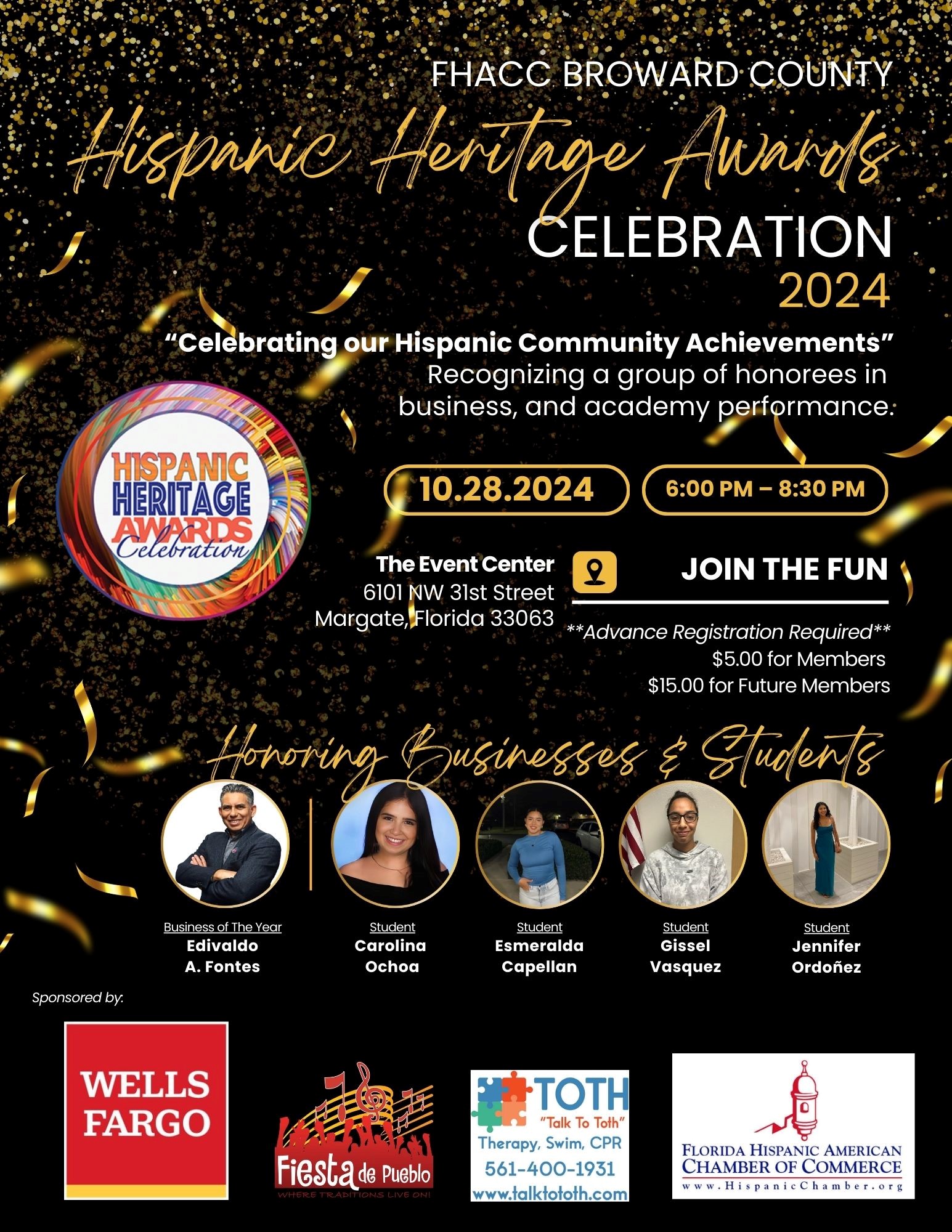 Broward County Hispanic Heritage Awards 2024 “Celebrating our Hispanic ...