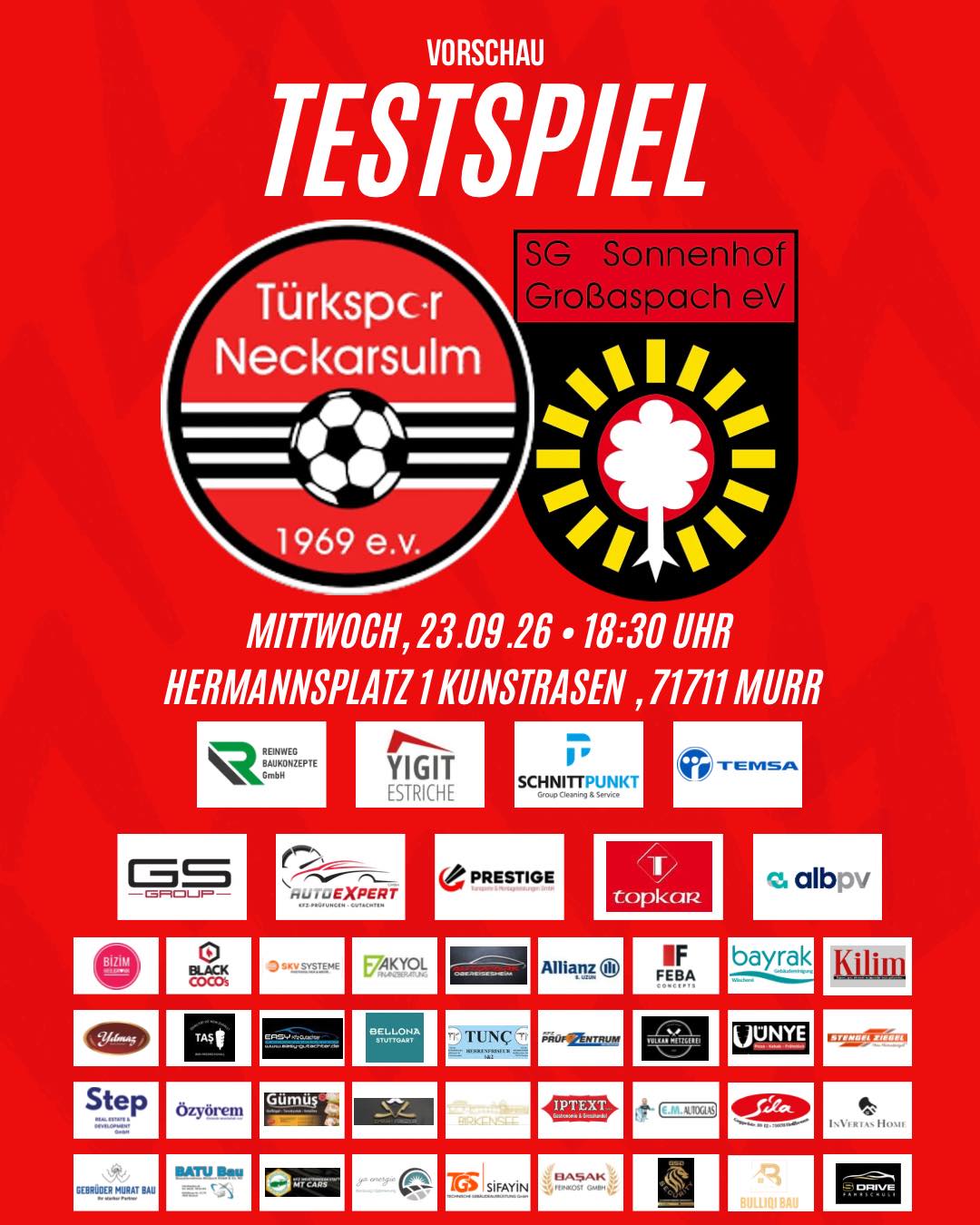 Türkspor Neckarsulm 1969 e.V. (@TSN1969) • Facebook