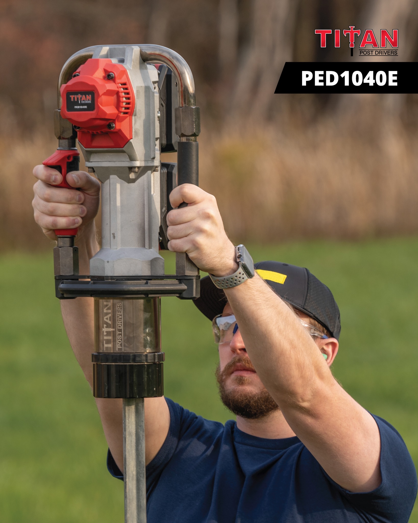 The Titan 1040E 40V Battery-Powered... - Titan Post Drivers | Facebook