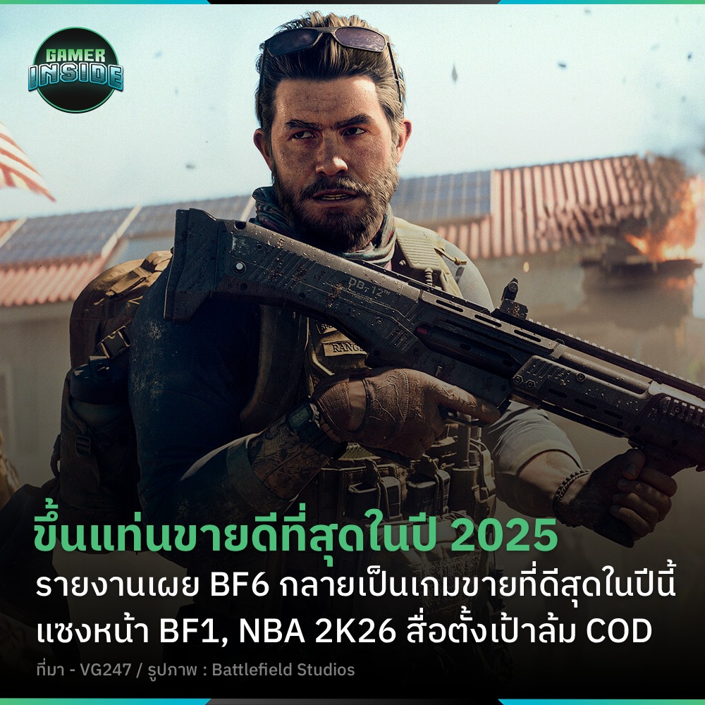 Gamer Inside - Battlefield 6 อาจเป็นผู้โค่นบัลลังก์ Call... | Facebook