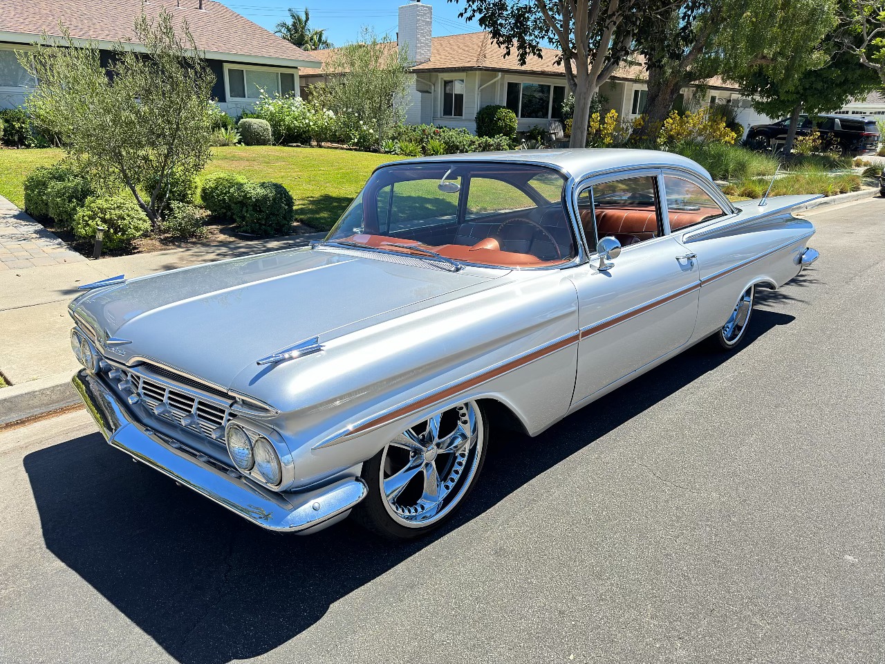 1959 Chevrolet Bel-Air Coupe Restomod LM7 700R4 Hydraulics Show Stopper ...