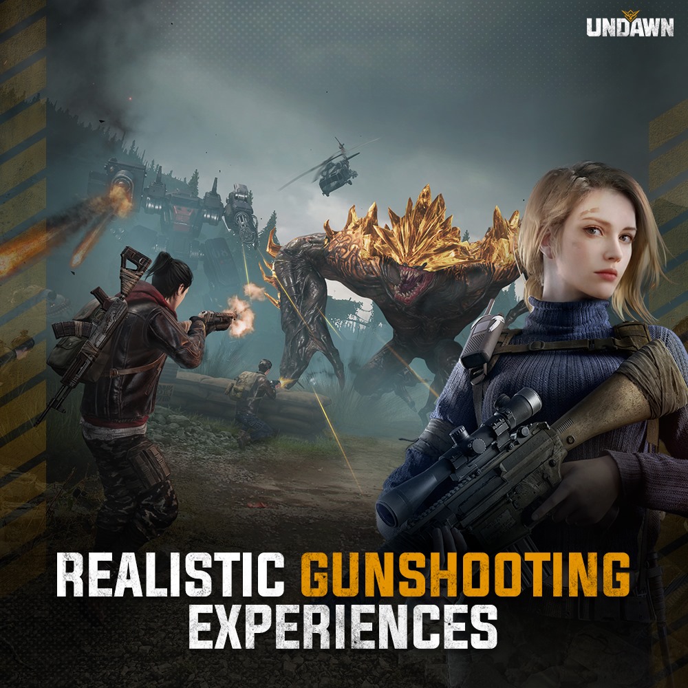 Garena Undawn - The shooting mechanics in Undawn is... | Facebook