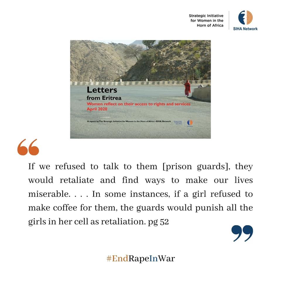 SIHA Network - 🟧 #ENDRAPEINWAR In the 2nd part of our... | Facebook