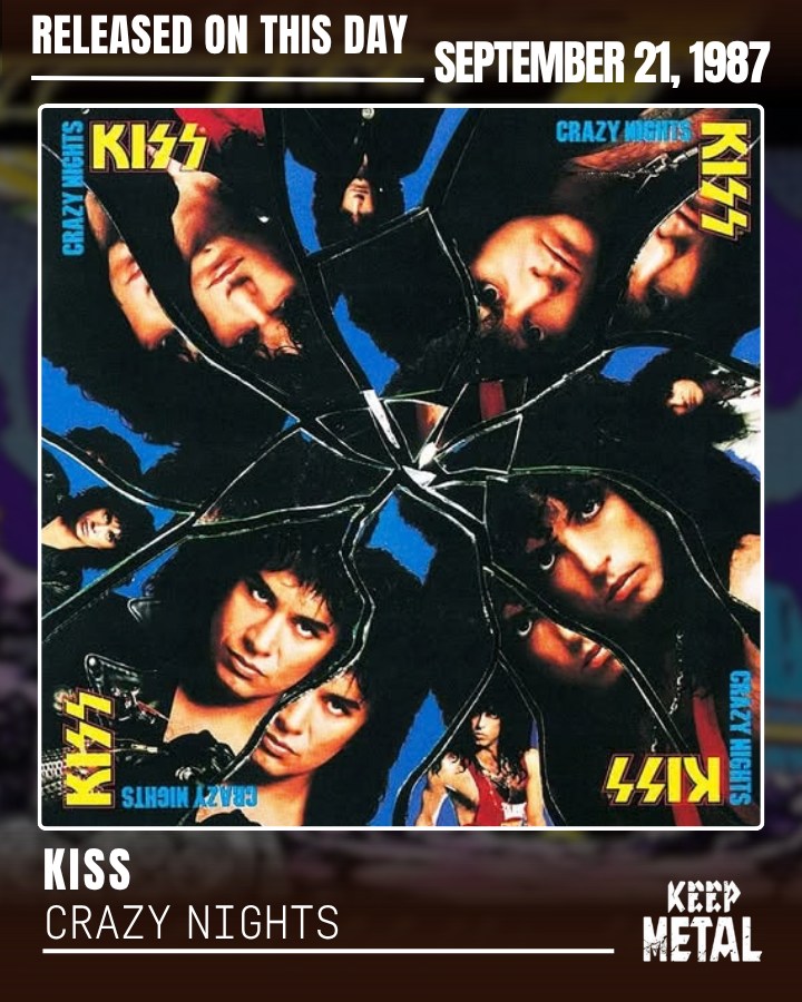 KISS 🔥 Crazy Nights — 14th Studio Album 💿 Released on September