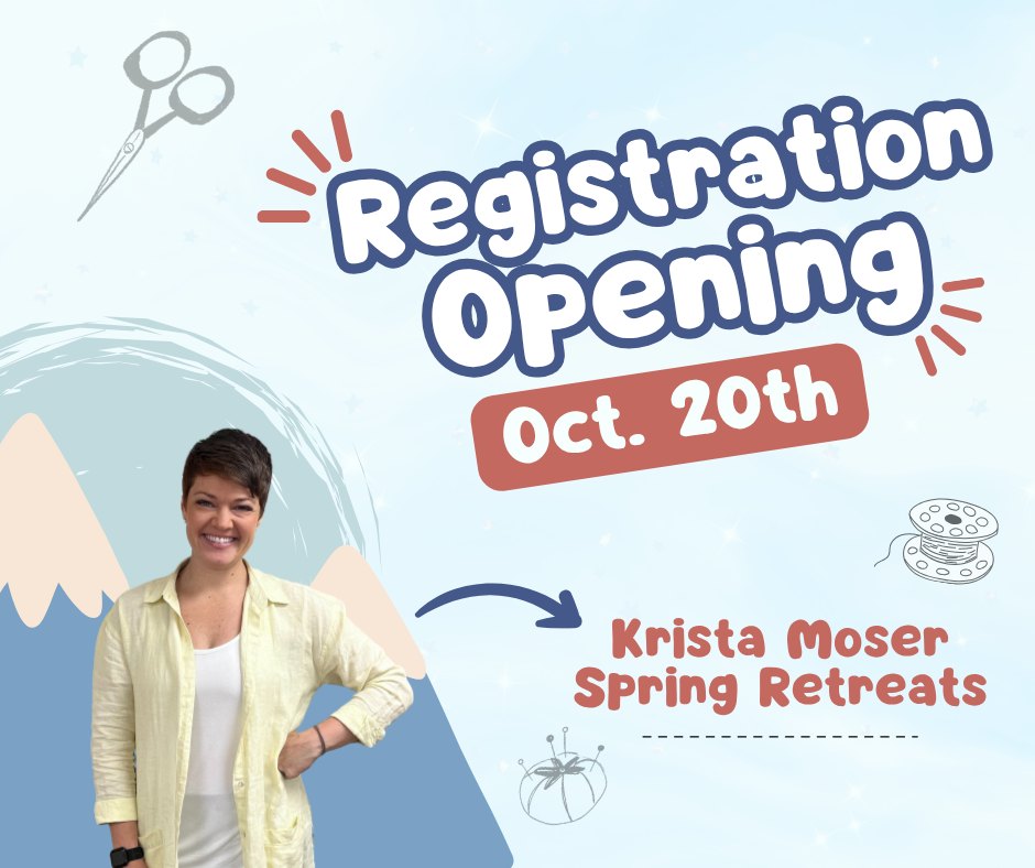 🐧Sew ready, sew excited! Krista... - Chestnut Ridge Sewing | Facebook