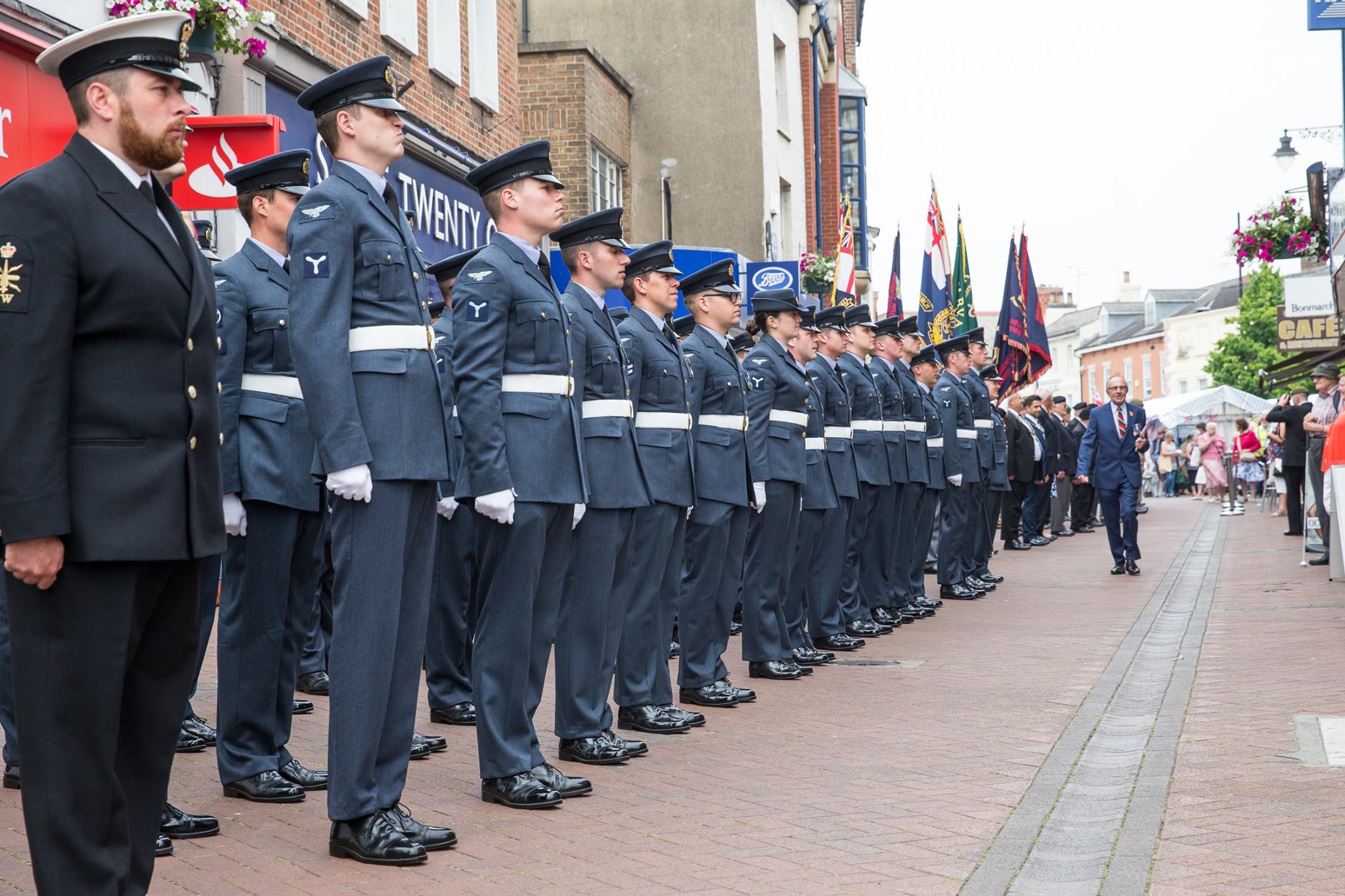 Personnel from RAF Coningsby... - Royal Air Force Coningsby