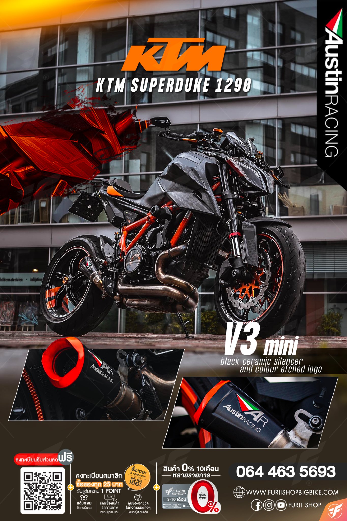 #V3mini for #KTM... - Austin Racing Performance Thailand | Facebook