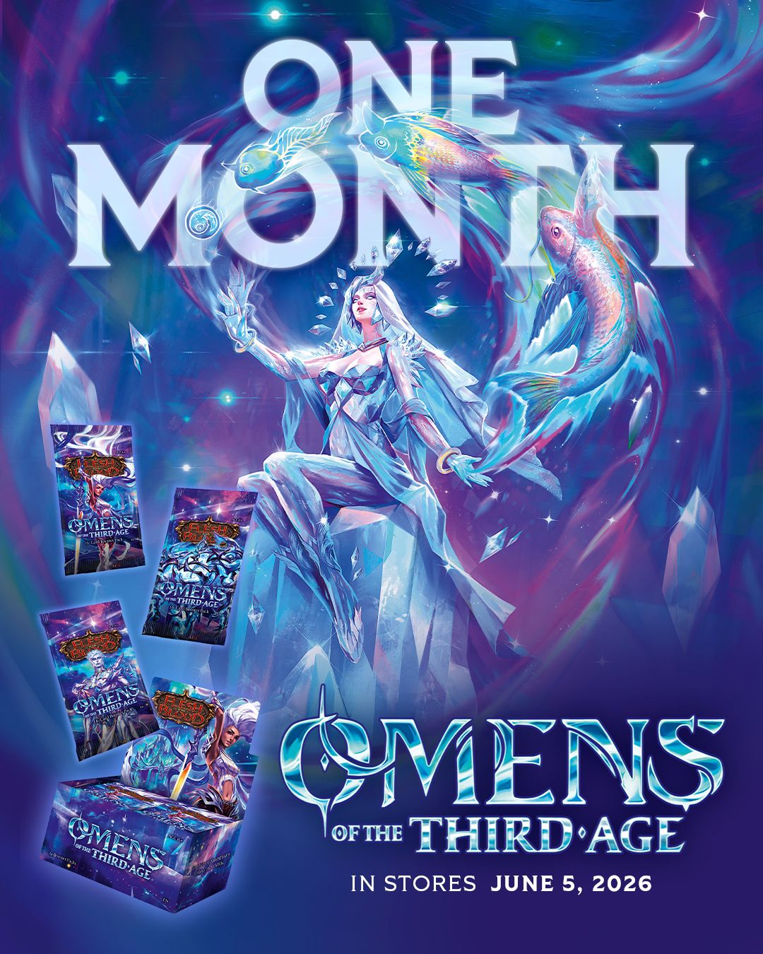 Only ONE month until you can ride the lightning with Flesh and
