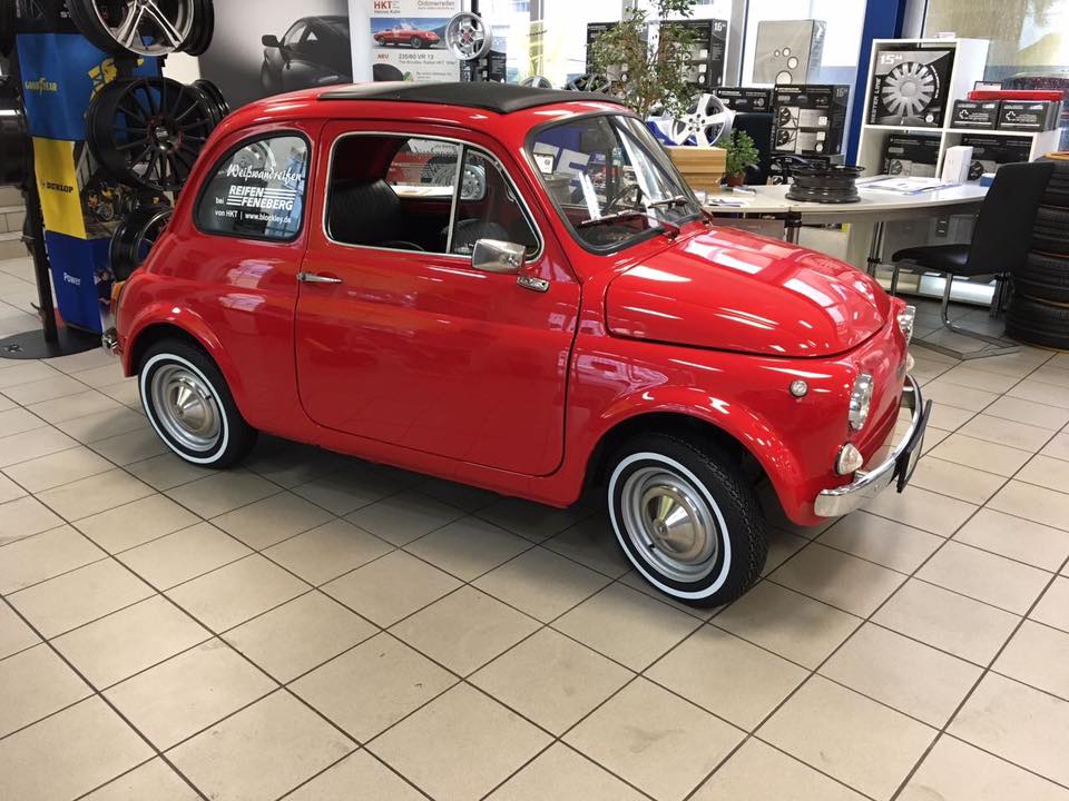 Verwunderlich Fiat 500 Reifen Fotosnull