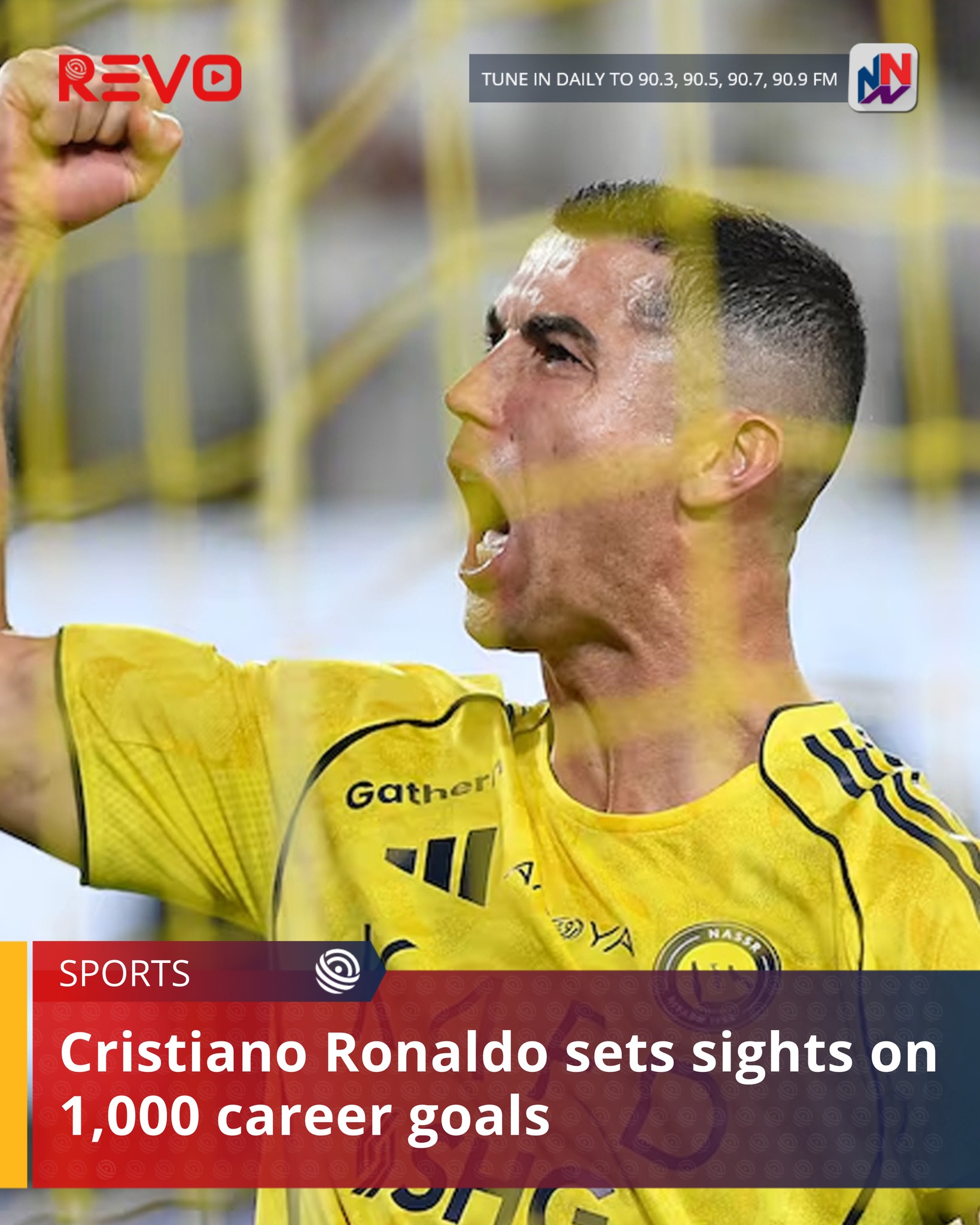 Nationwide90FM - Portuguese forward, Cristiano Ronaldo, says he'll ...